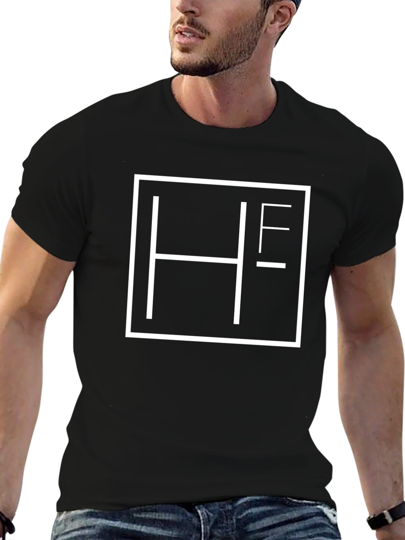 Modern Geometric Tee - Stylish Minimalist Design