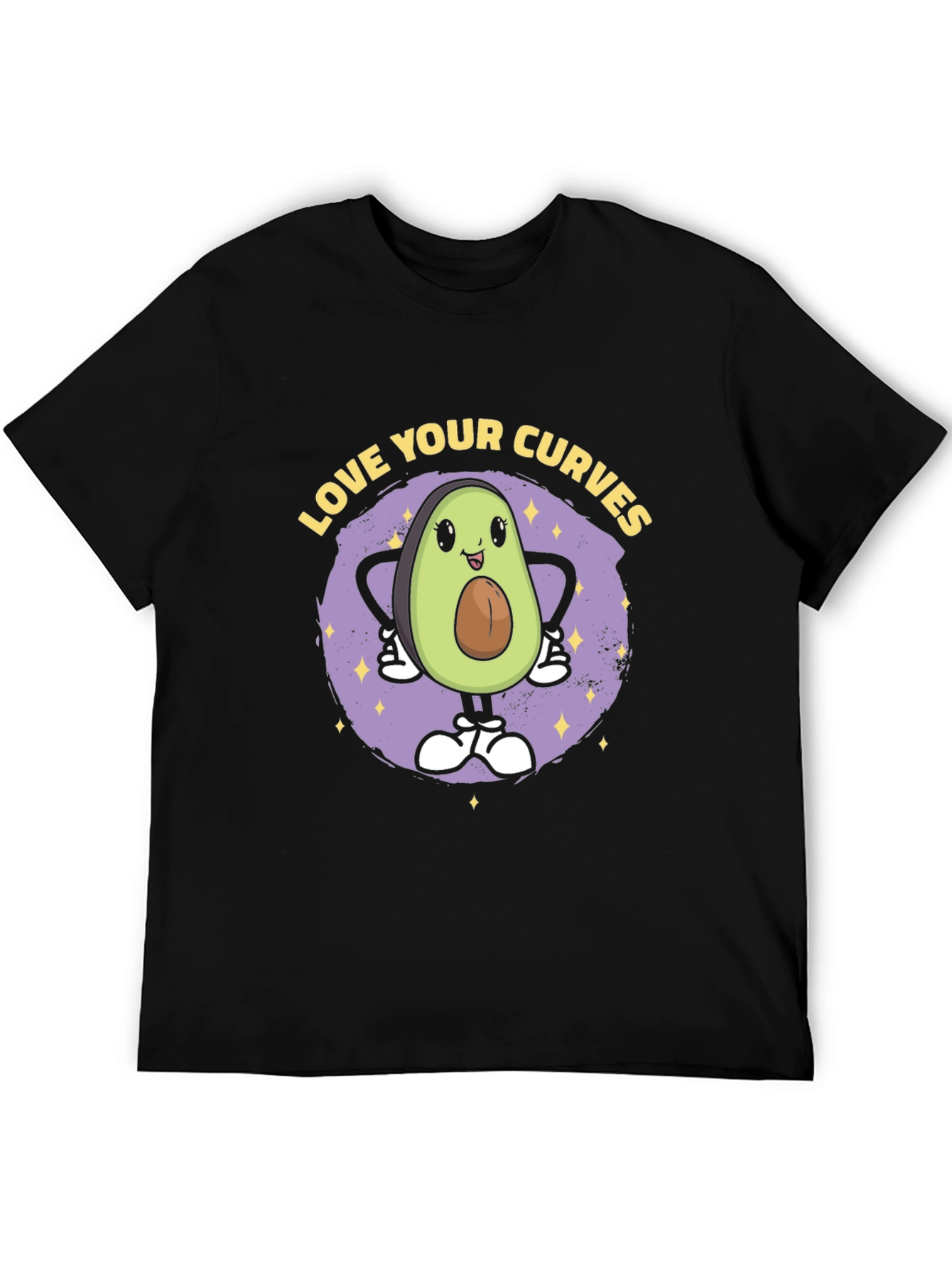 Love Your Curves Avocado T-Shirt