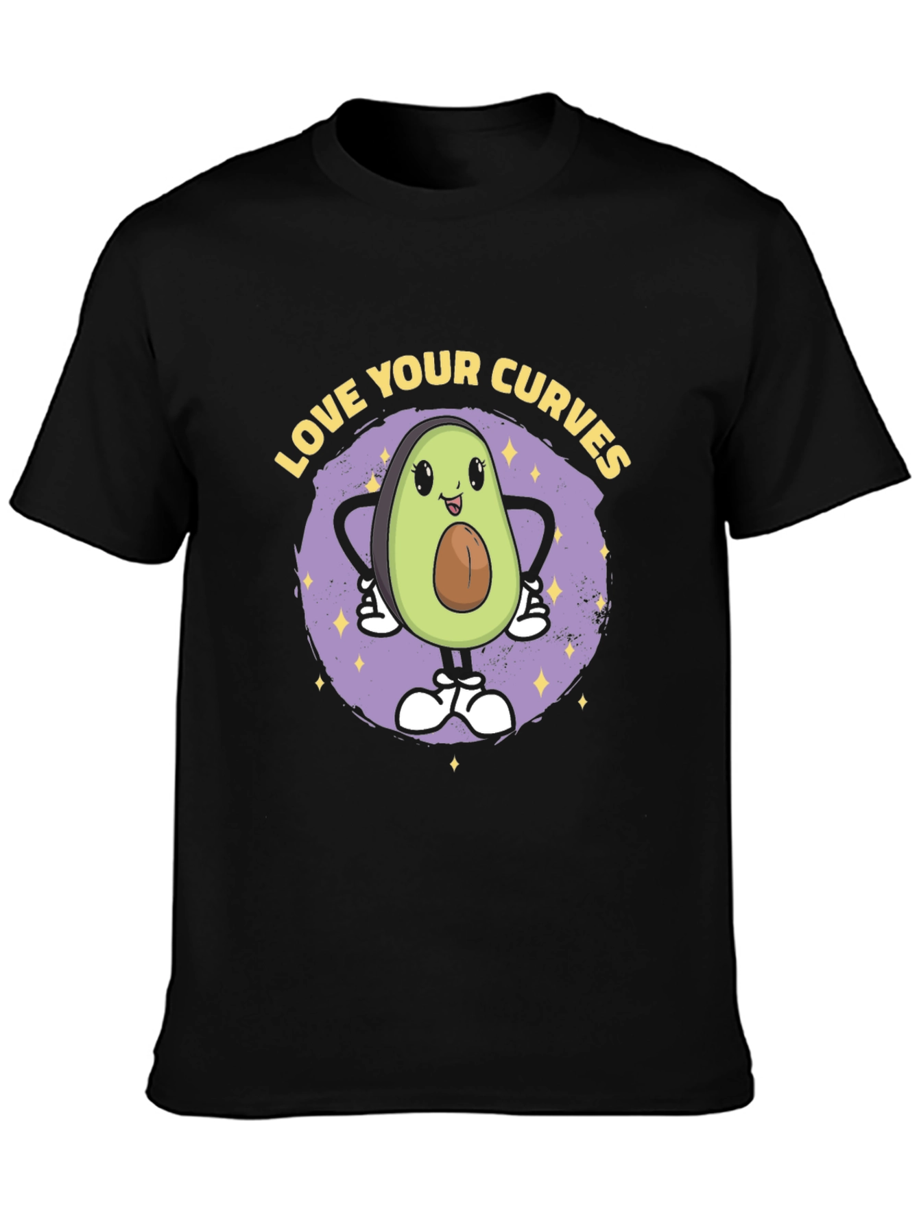 Love Your Curves Avocado T-Shirt
