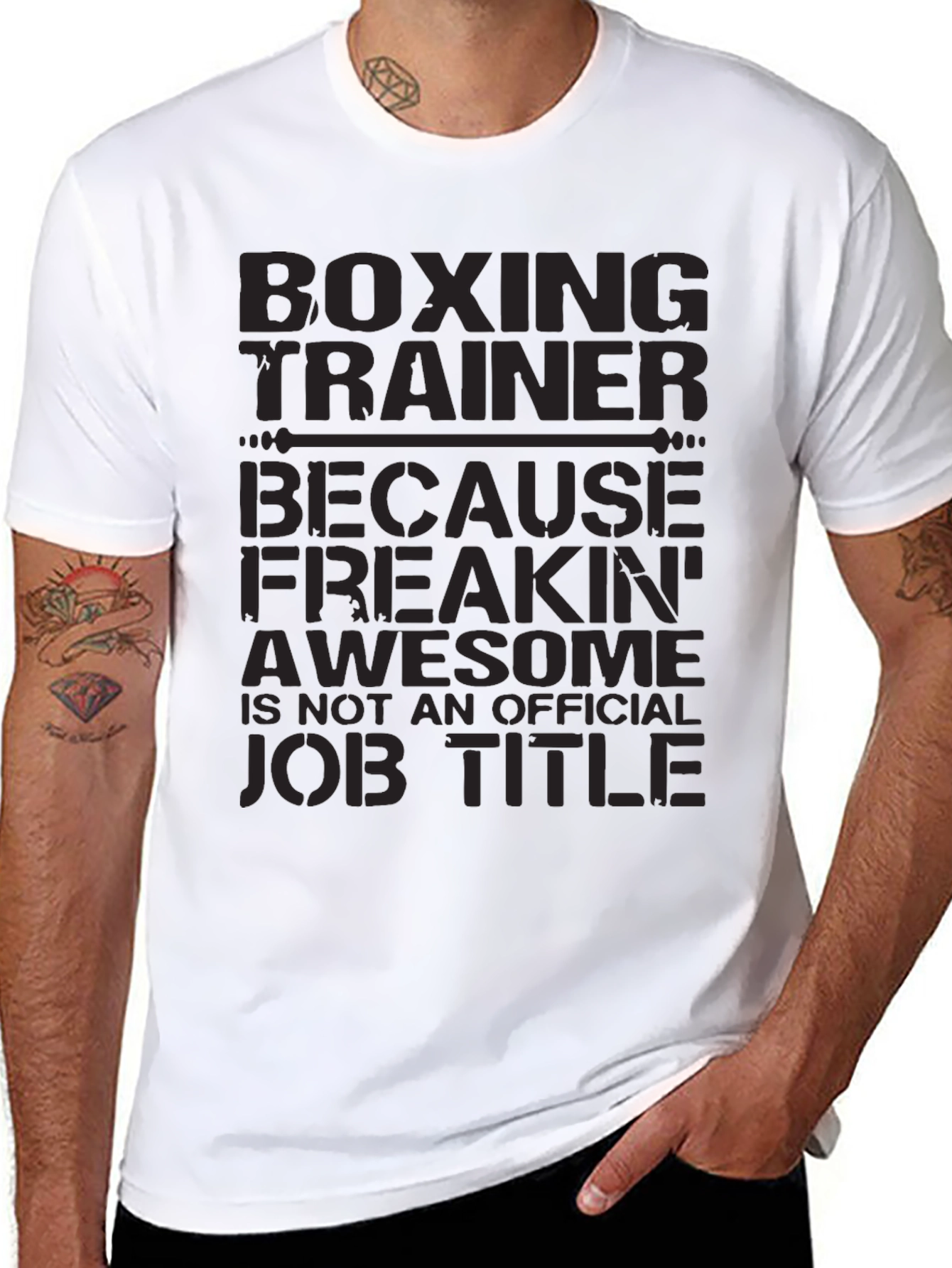 Boxing Trainer Graphic T-Shirt