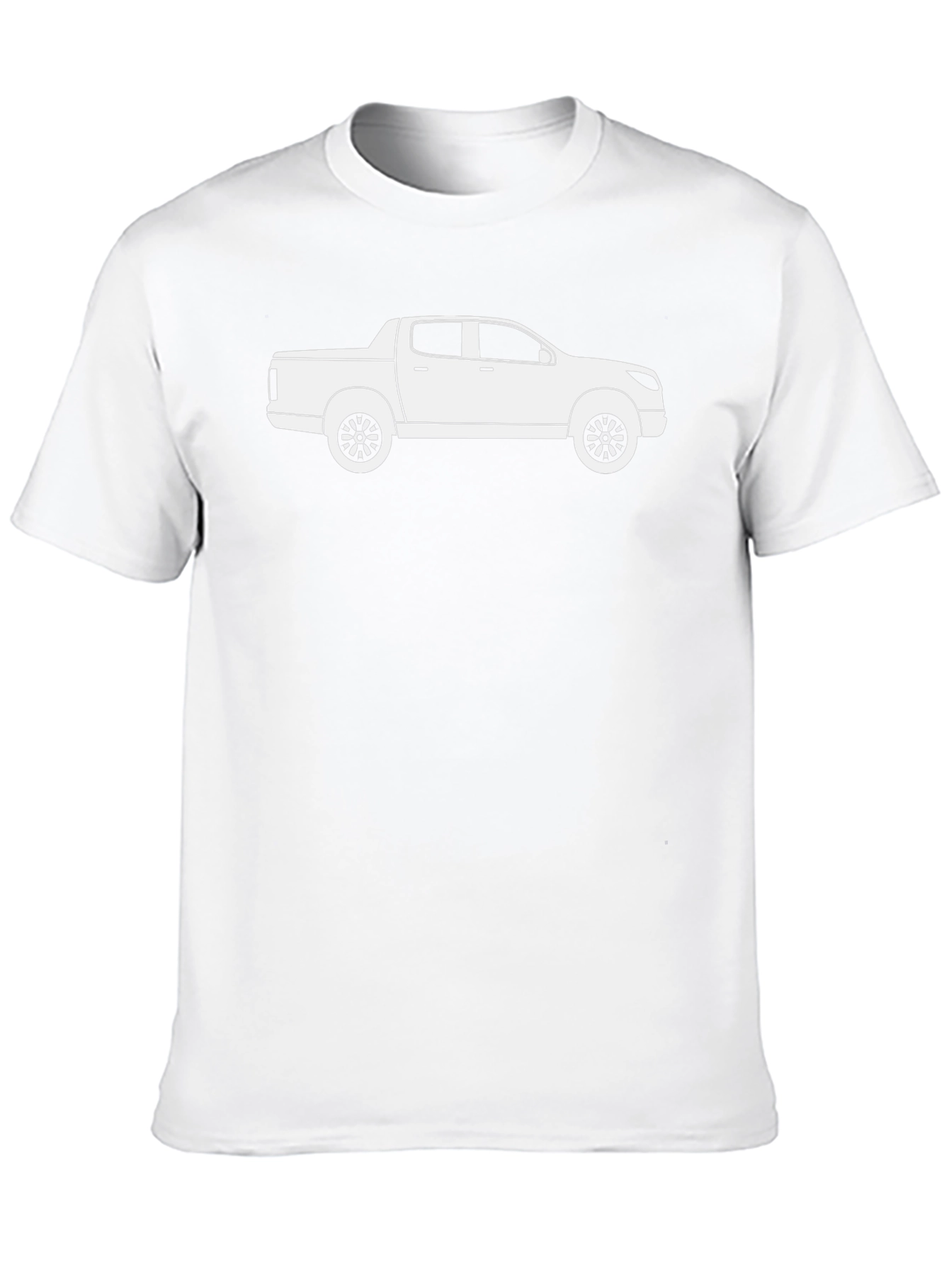 Truck Graphic T-Shirt - Black Cotton Tee