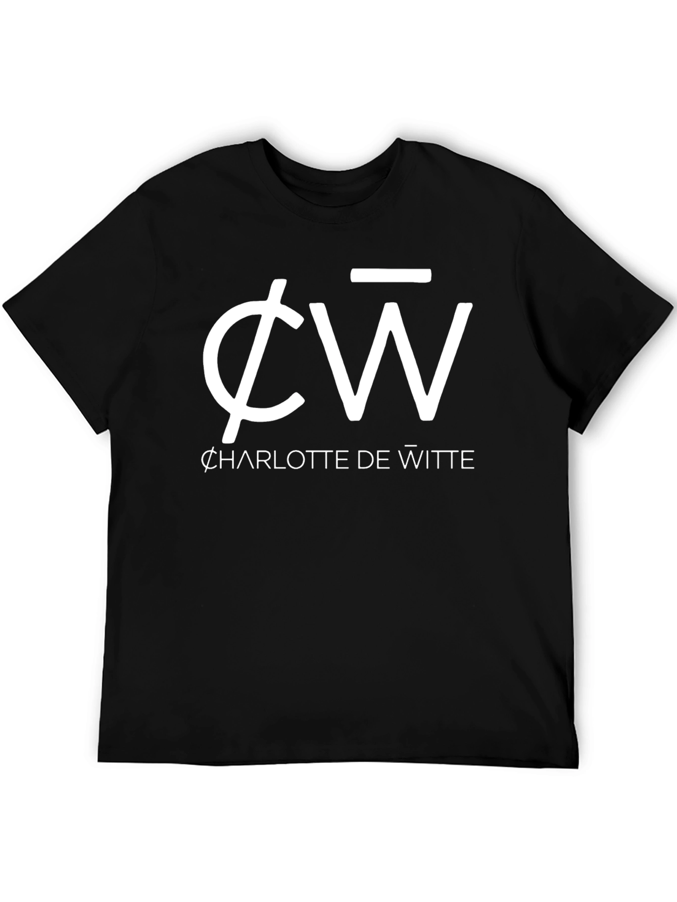 Charlotte de Witte Black Graphic Tee