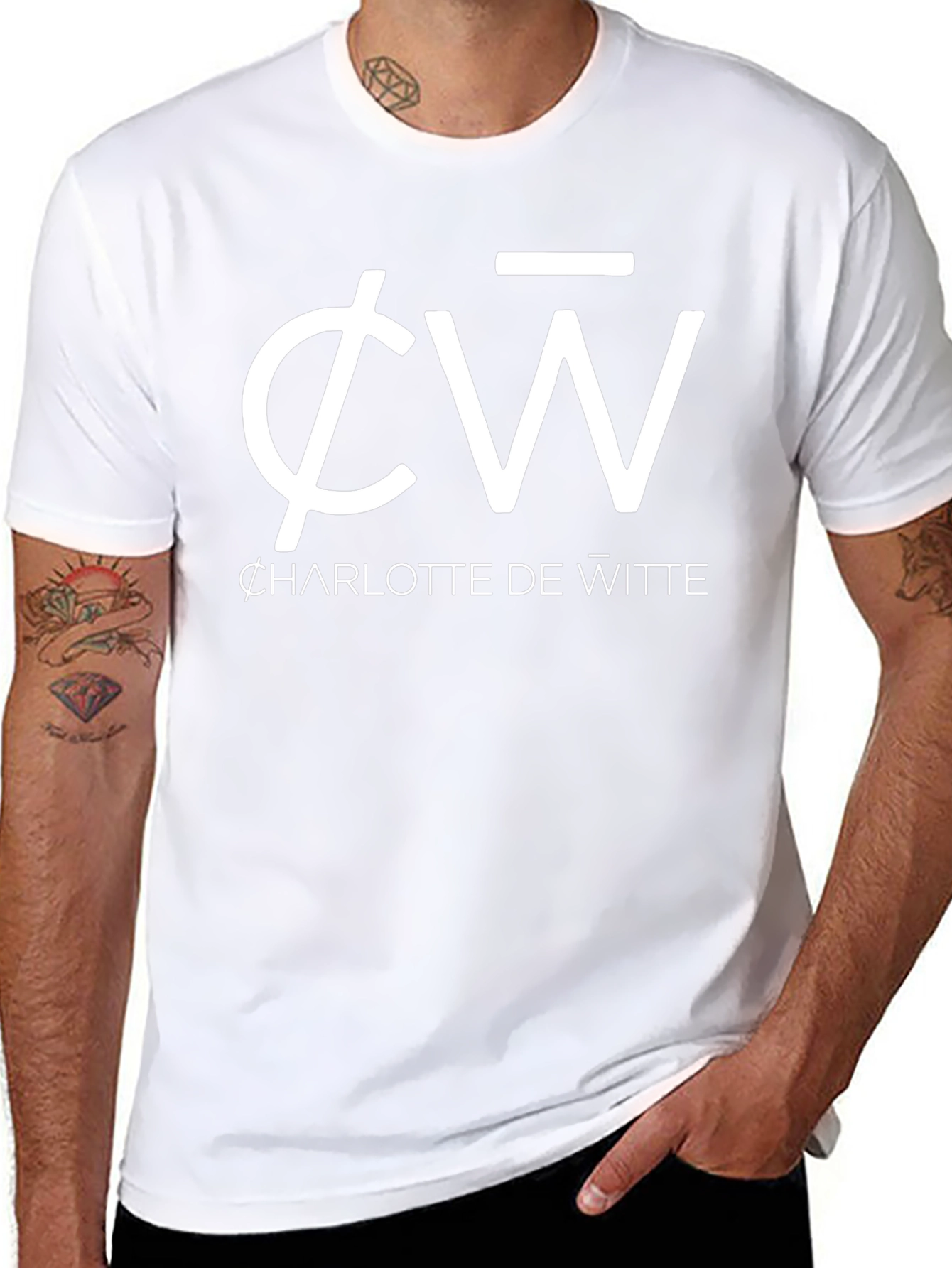 Charlotte de Witte Black Graphic Tee