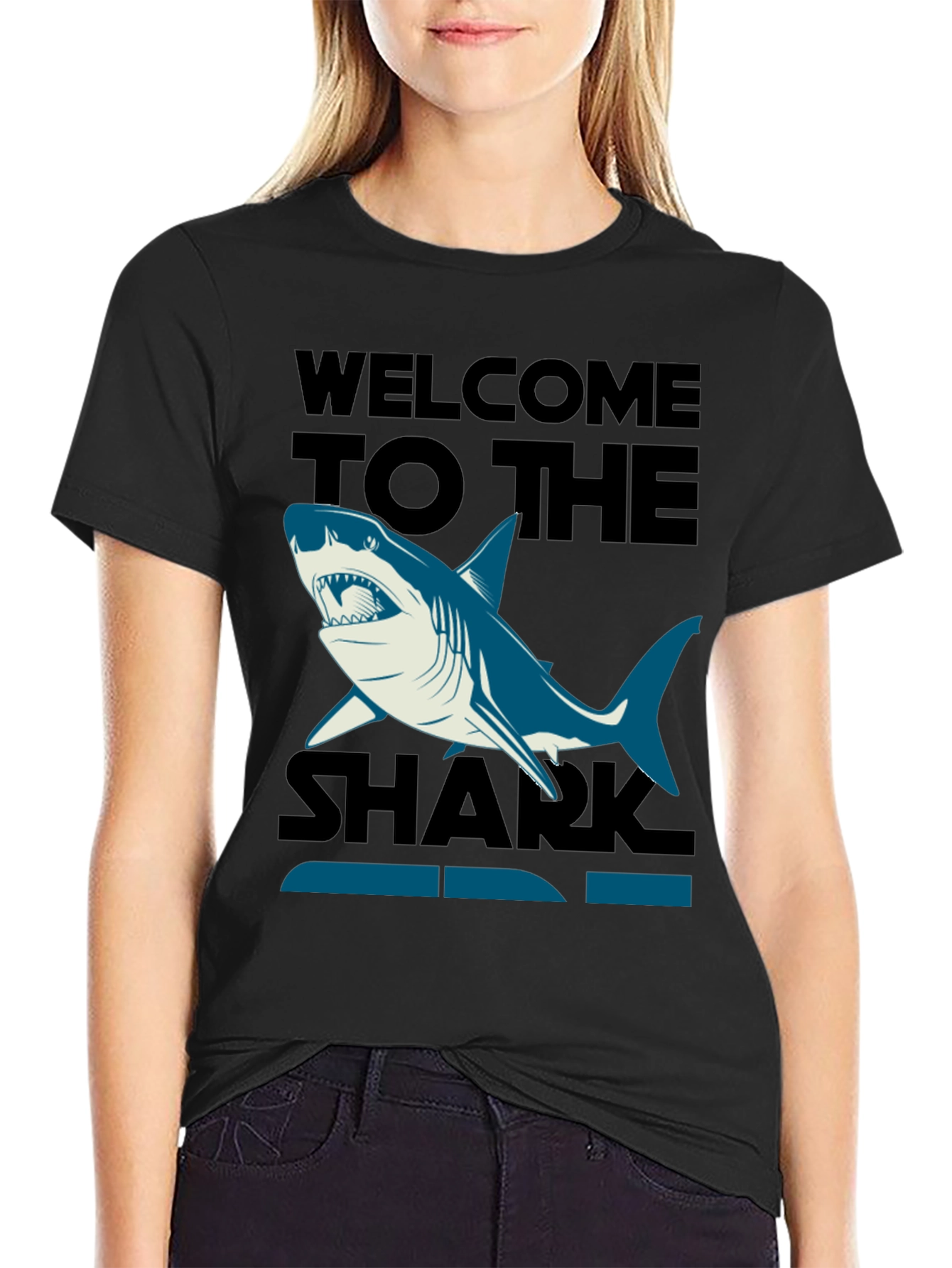 Welcome to the Shark Side Graphic Tee