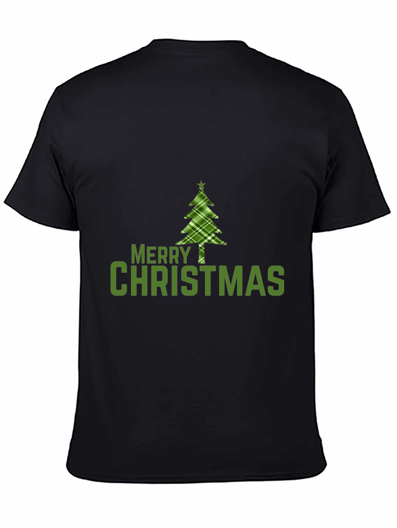 Merry Christmas Tree Graphic Tee