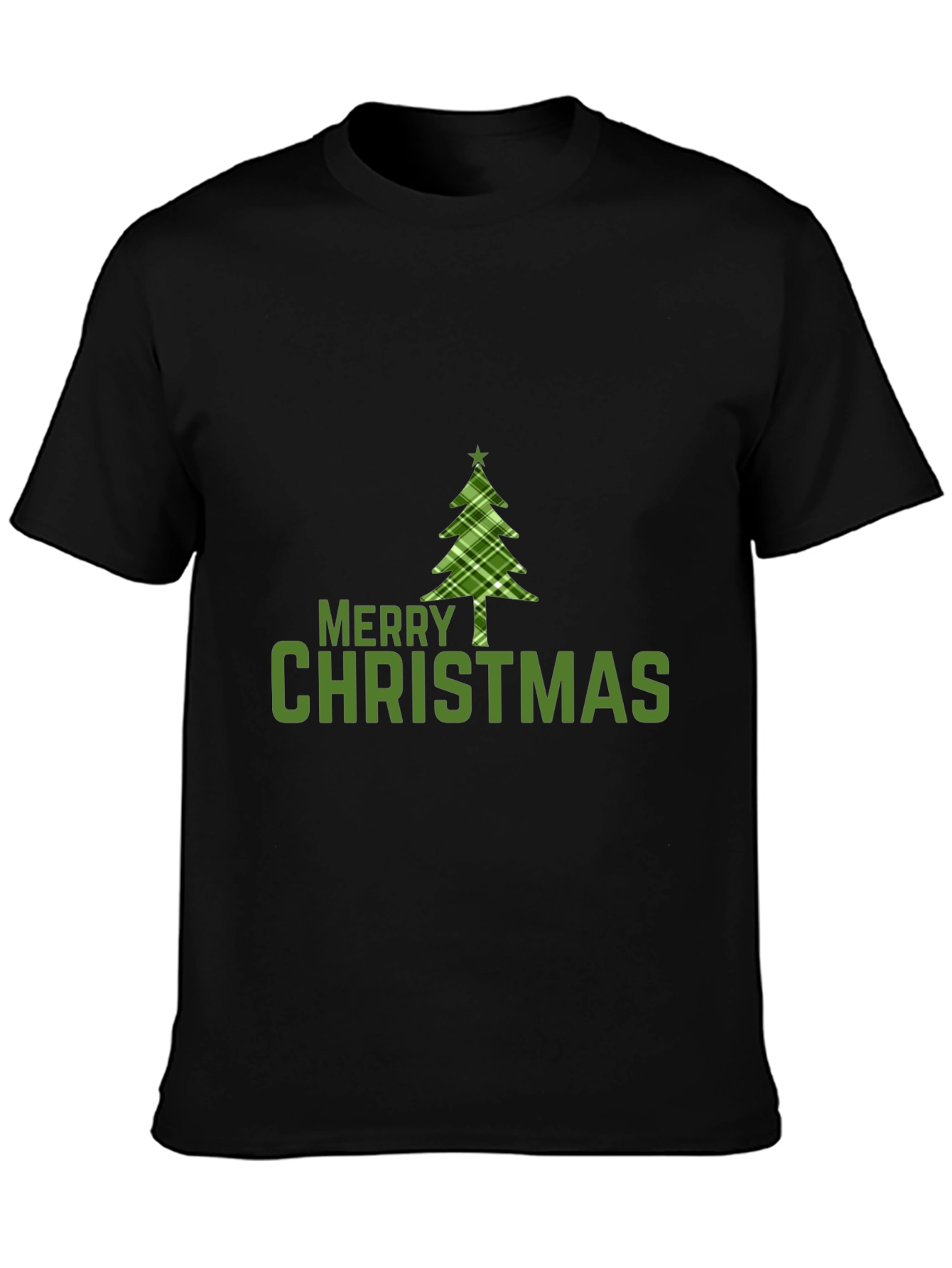 Merry Christmas Tree Graphic Tee