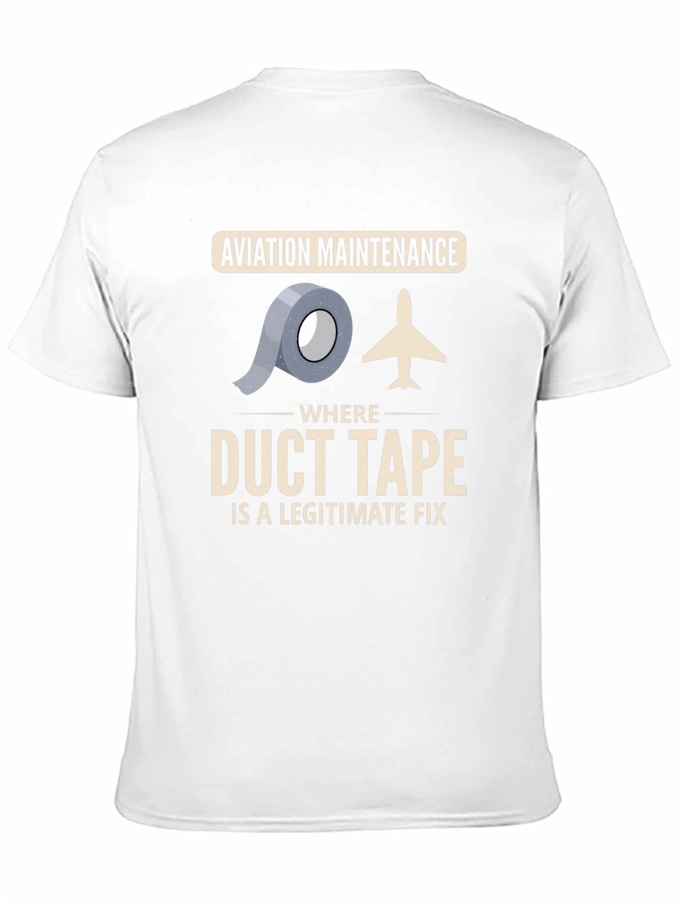 Aviation Maintenance Duct Tape T-Shirt