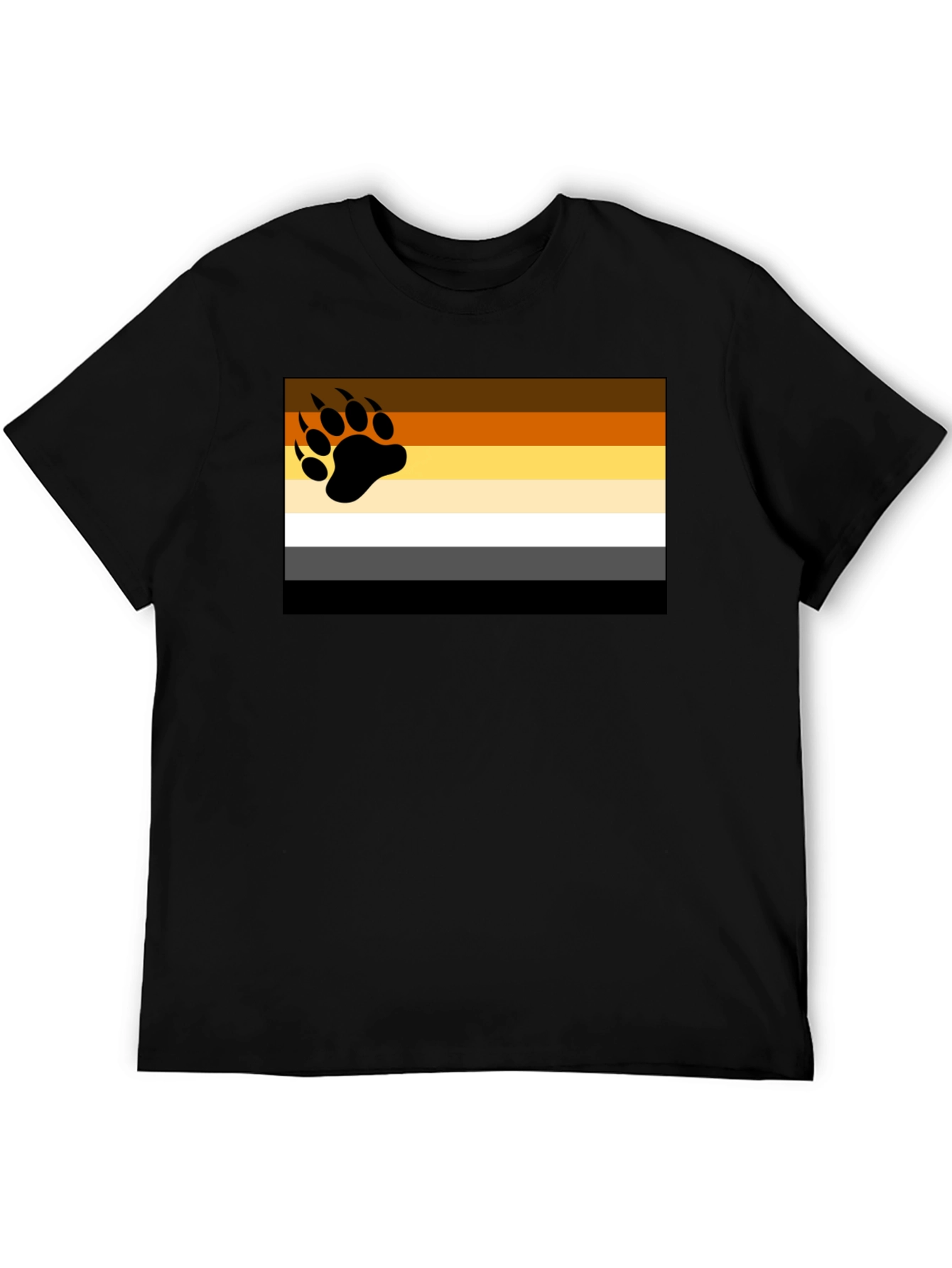 Bear Pride Flag T-Shirt - Graphic Tee