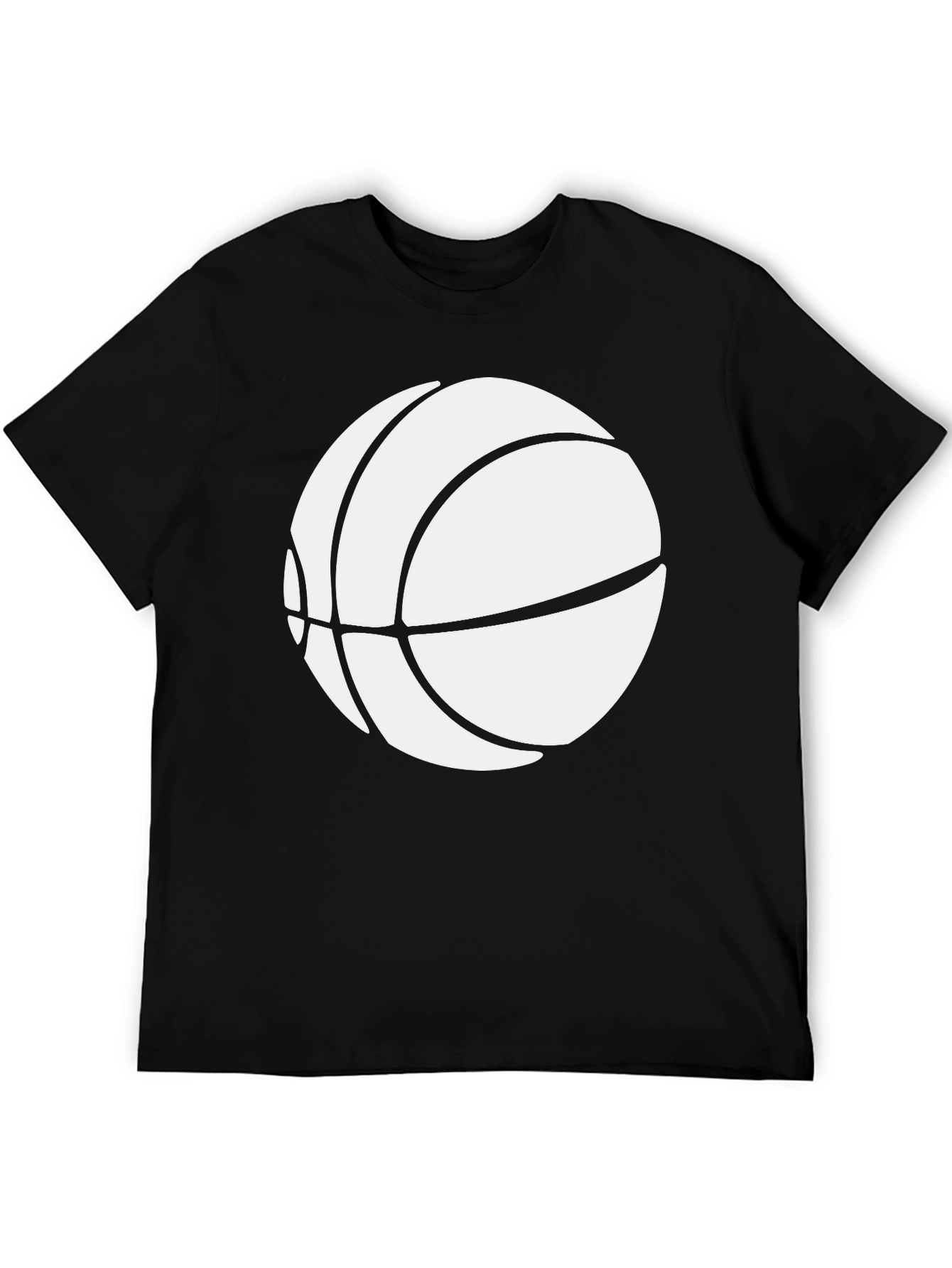 Basketball Graphic Tee - Black T-Shirt