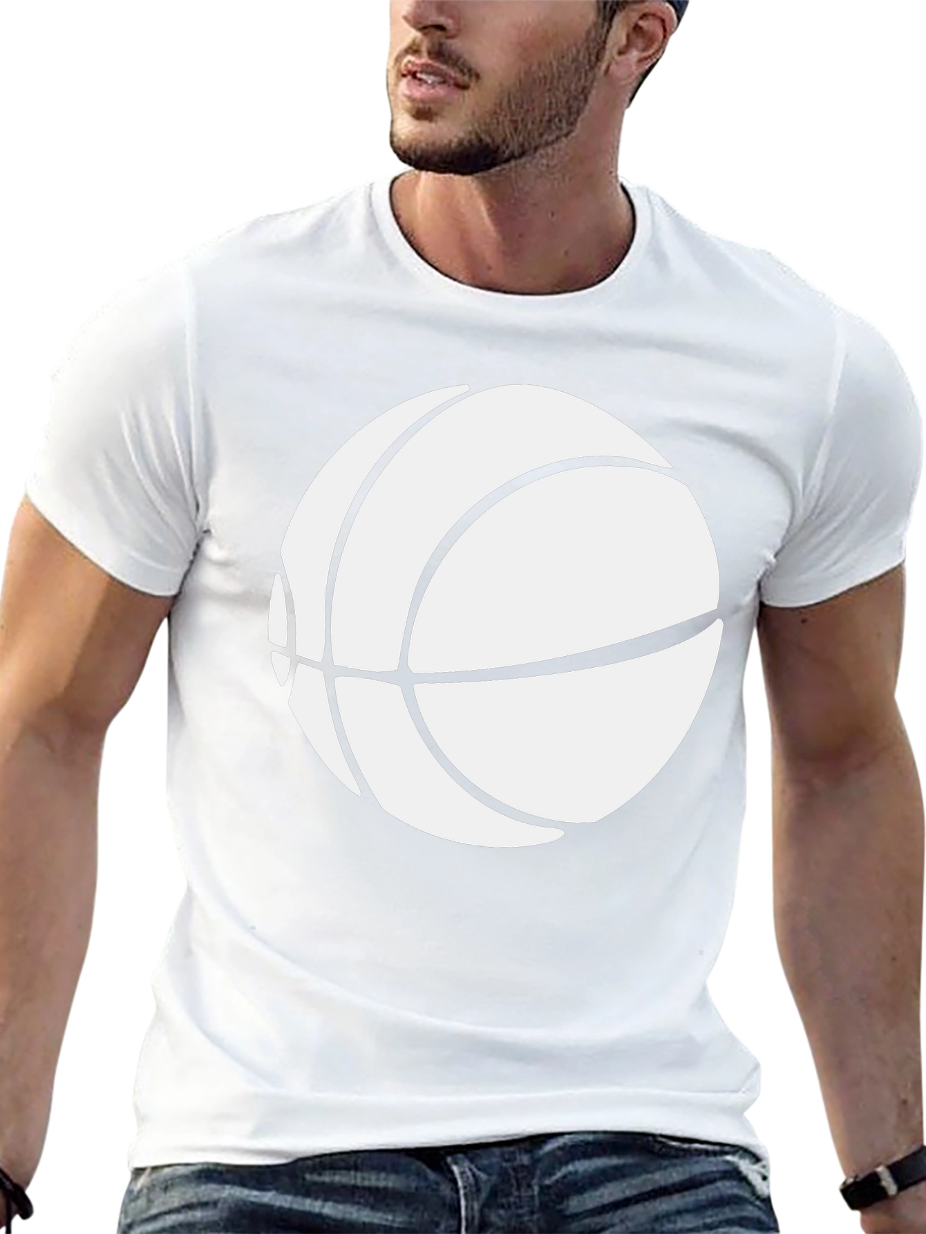 Basketball Graphic Tee - Black T-Shirt