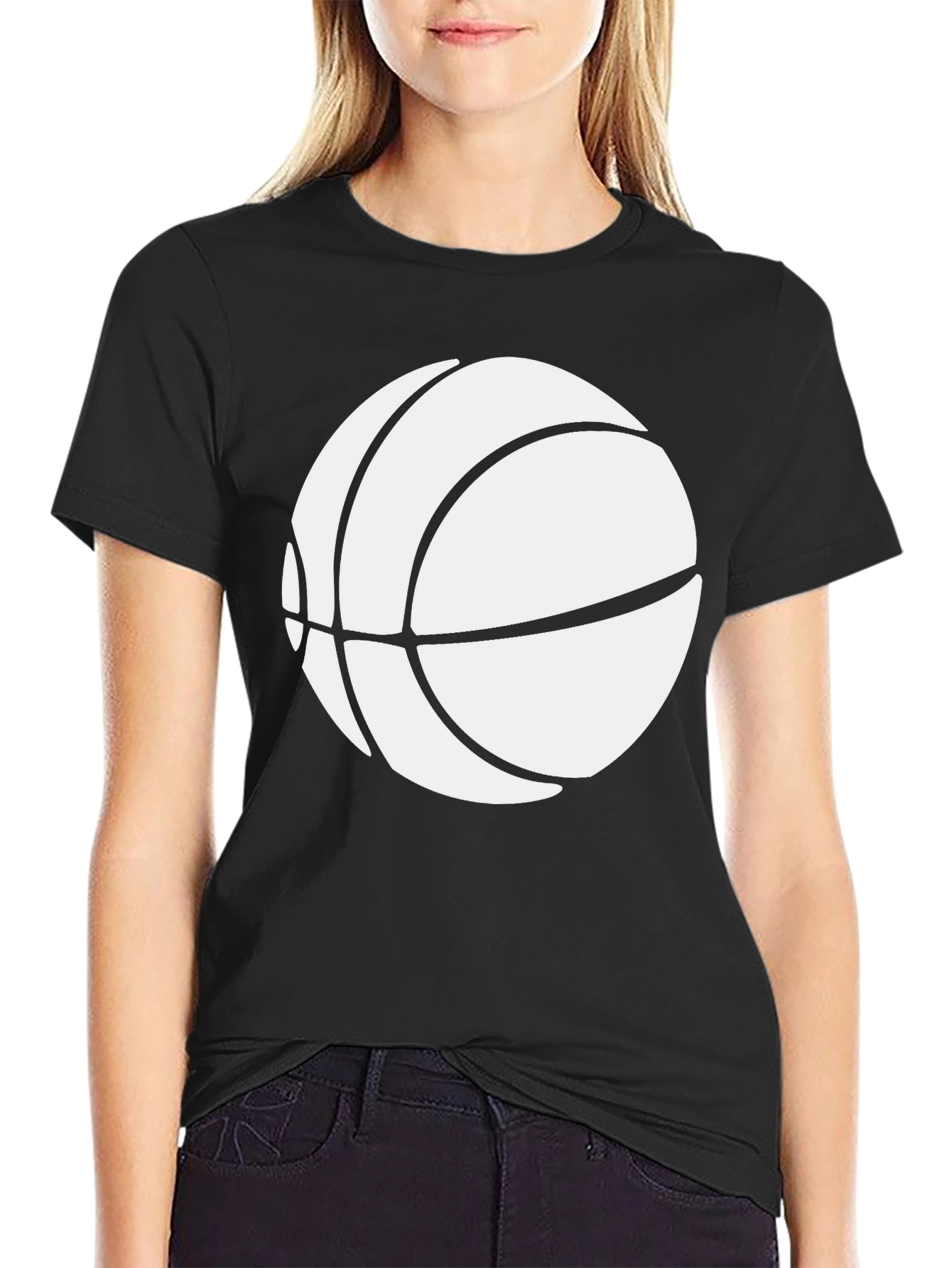 Basketball Graphic Tee - Black T-Shirt