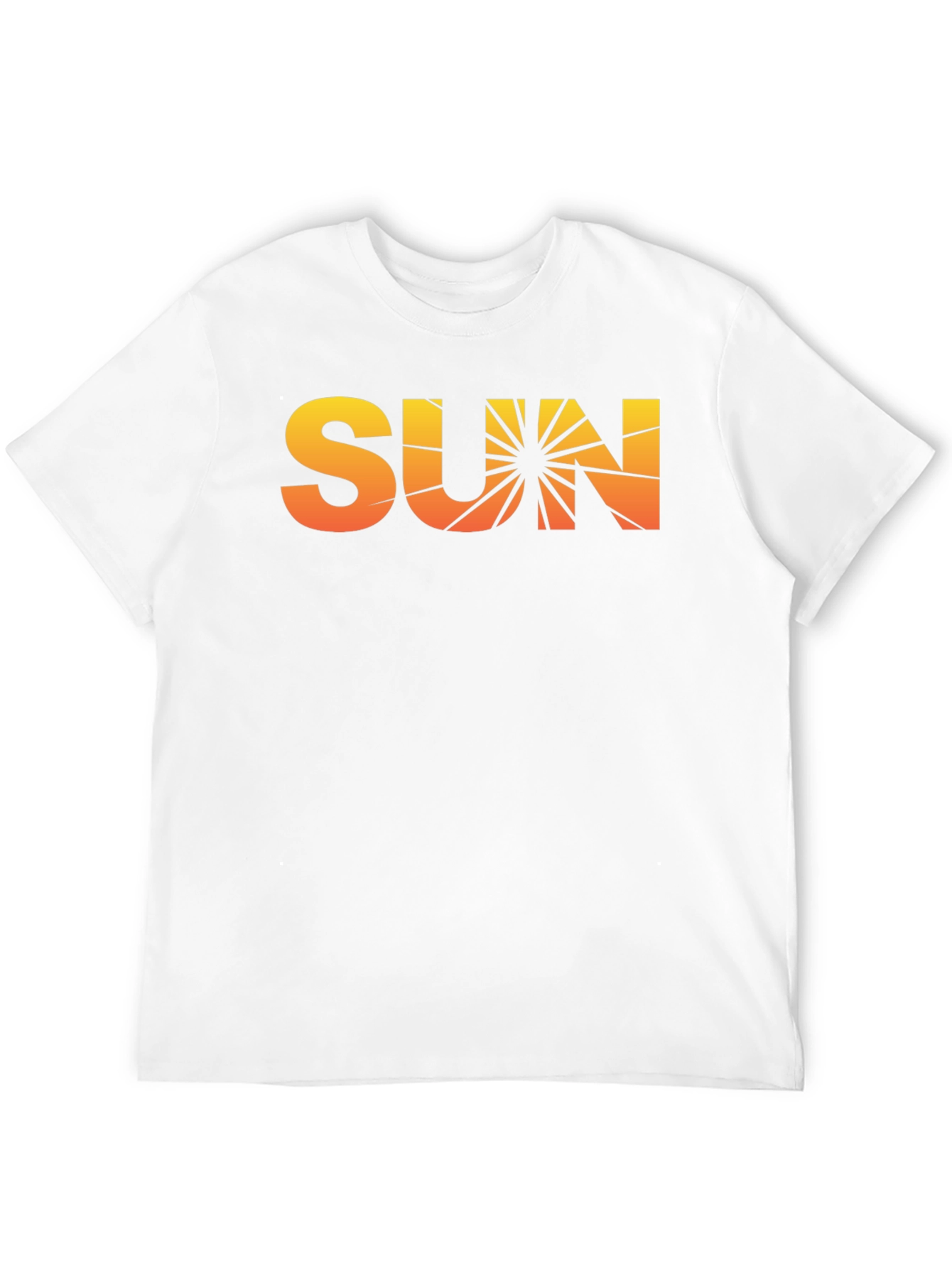 Sunset Graphic Tee - Retro Vibe Black Cotton T-Shirt