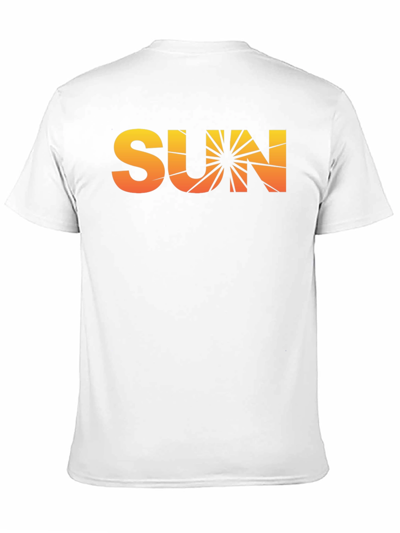 Sunset Graphic Tee - Retro Vibe Black Cotton T-Shirt