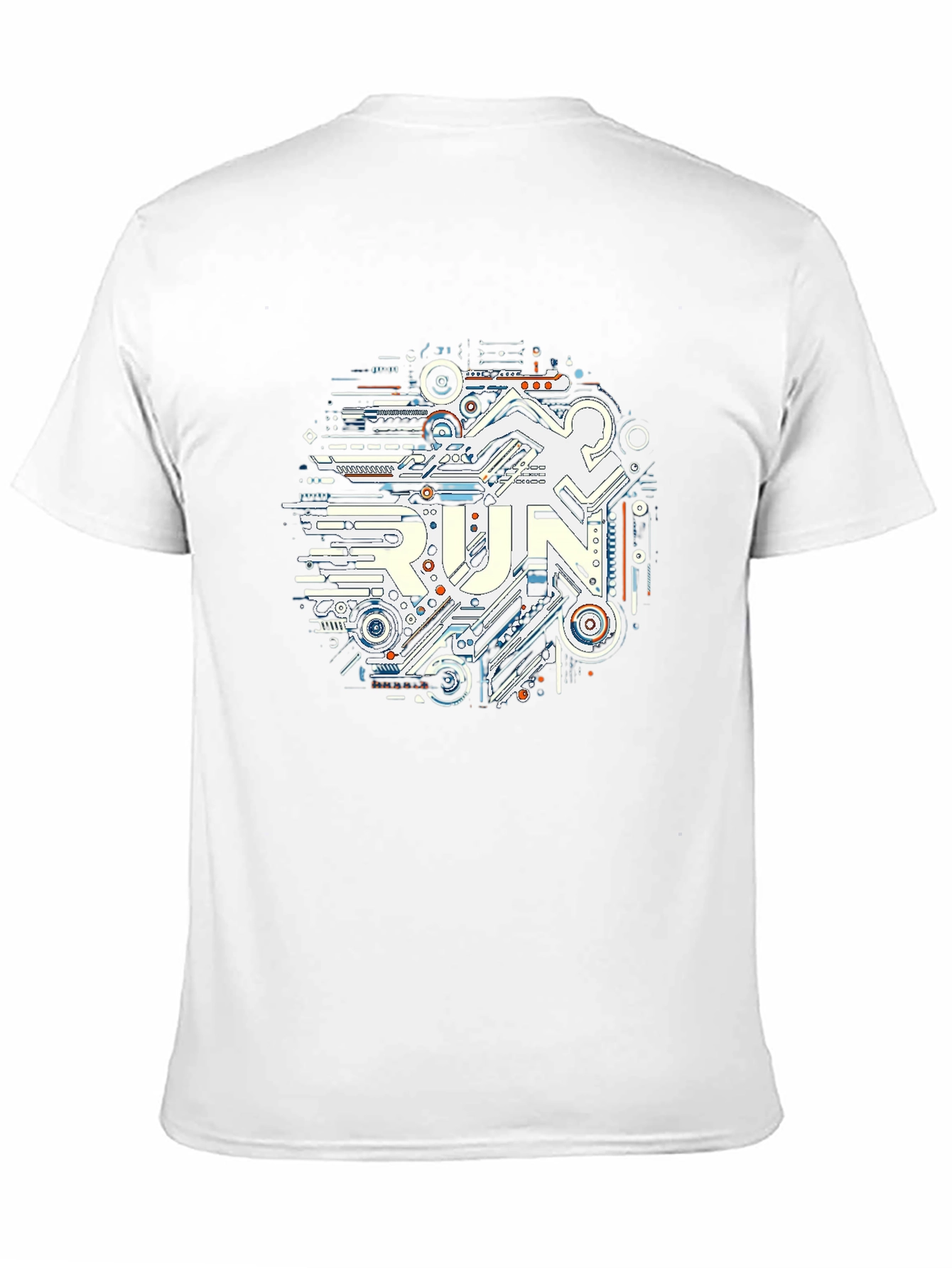 Tech Run T-Shirt - Circuit Board Runner
