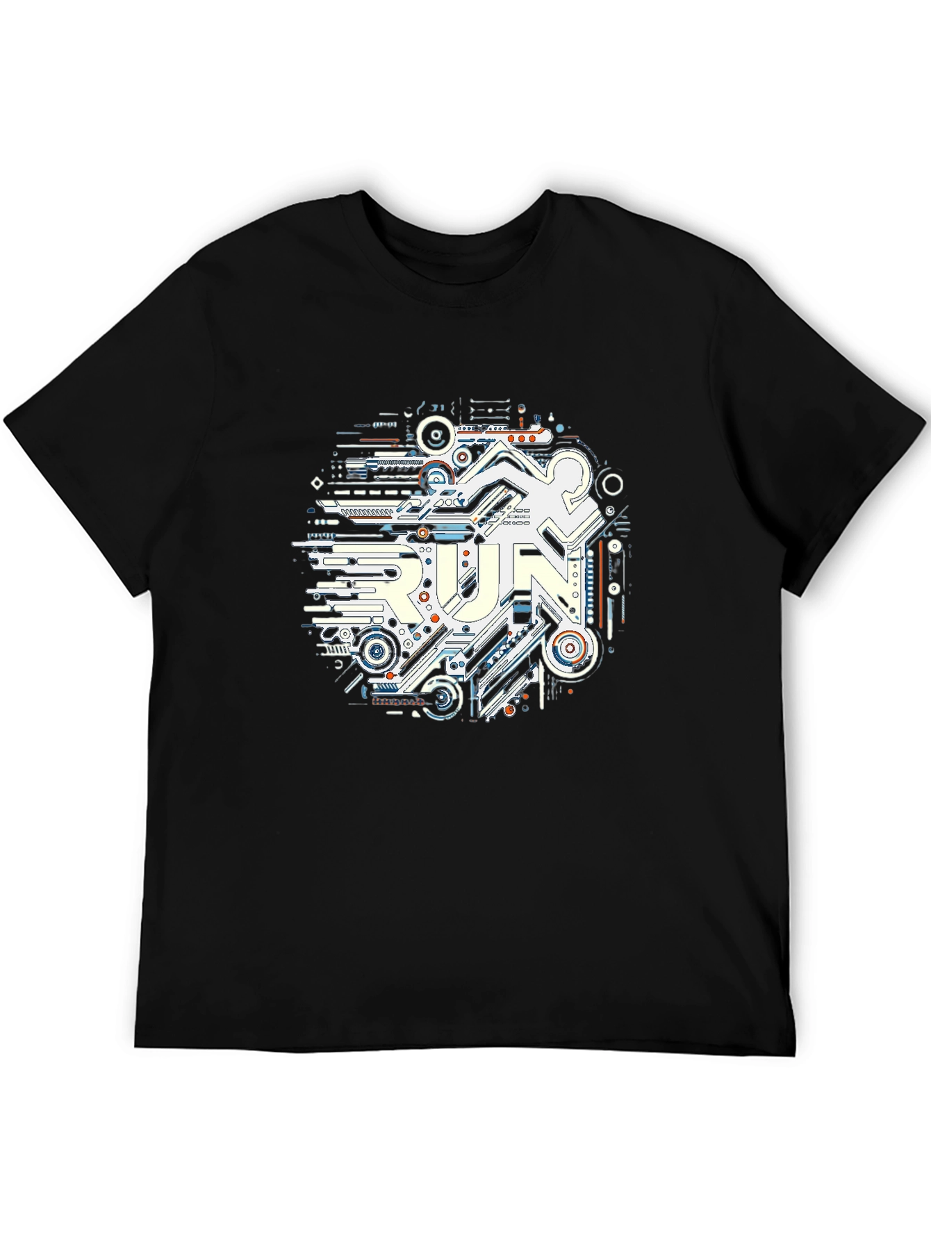 Tech Run T-Shirt - Circuit Board Runner