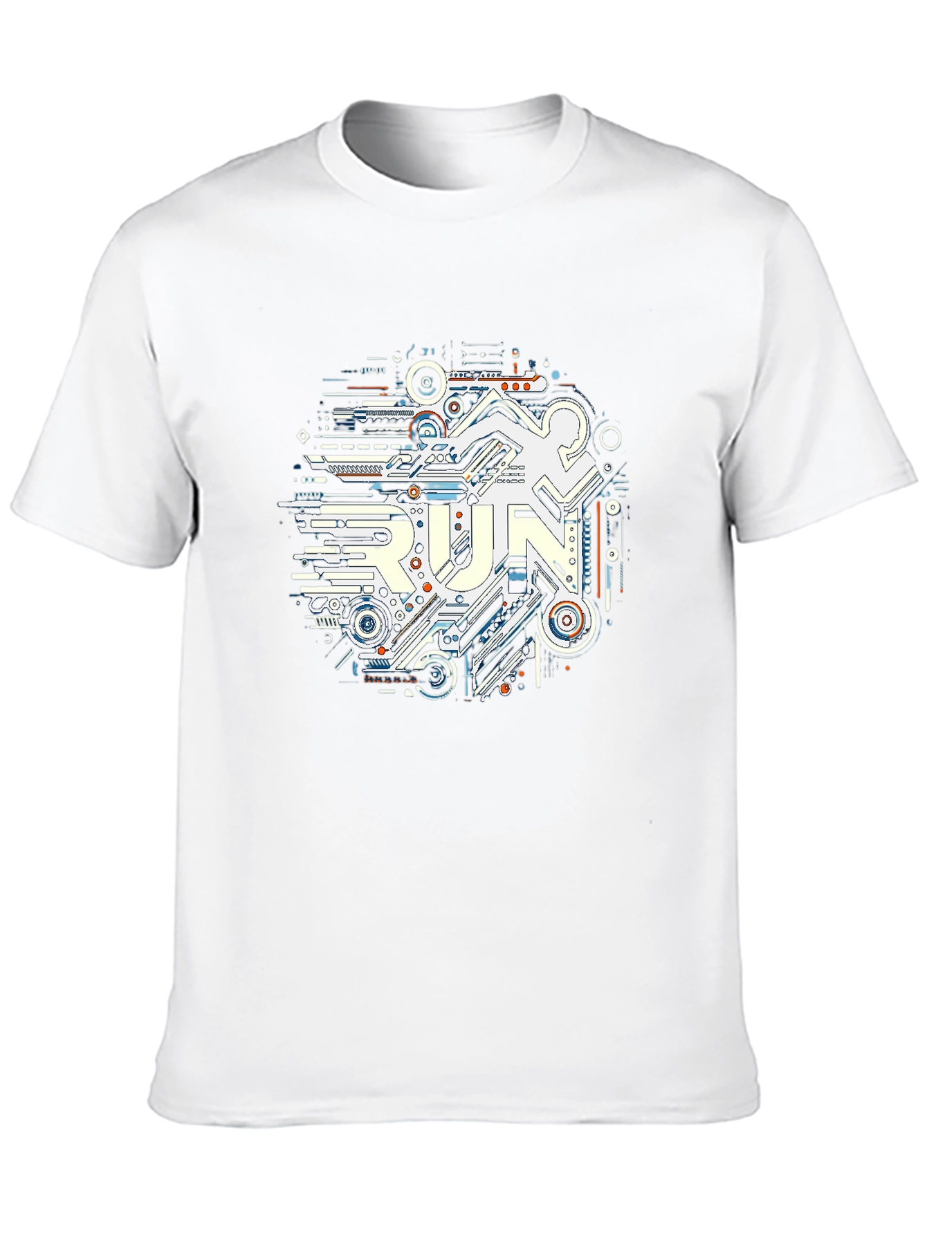 Tech Run T-Shirt - Circuit Board Runner