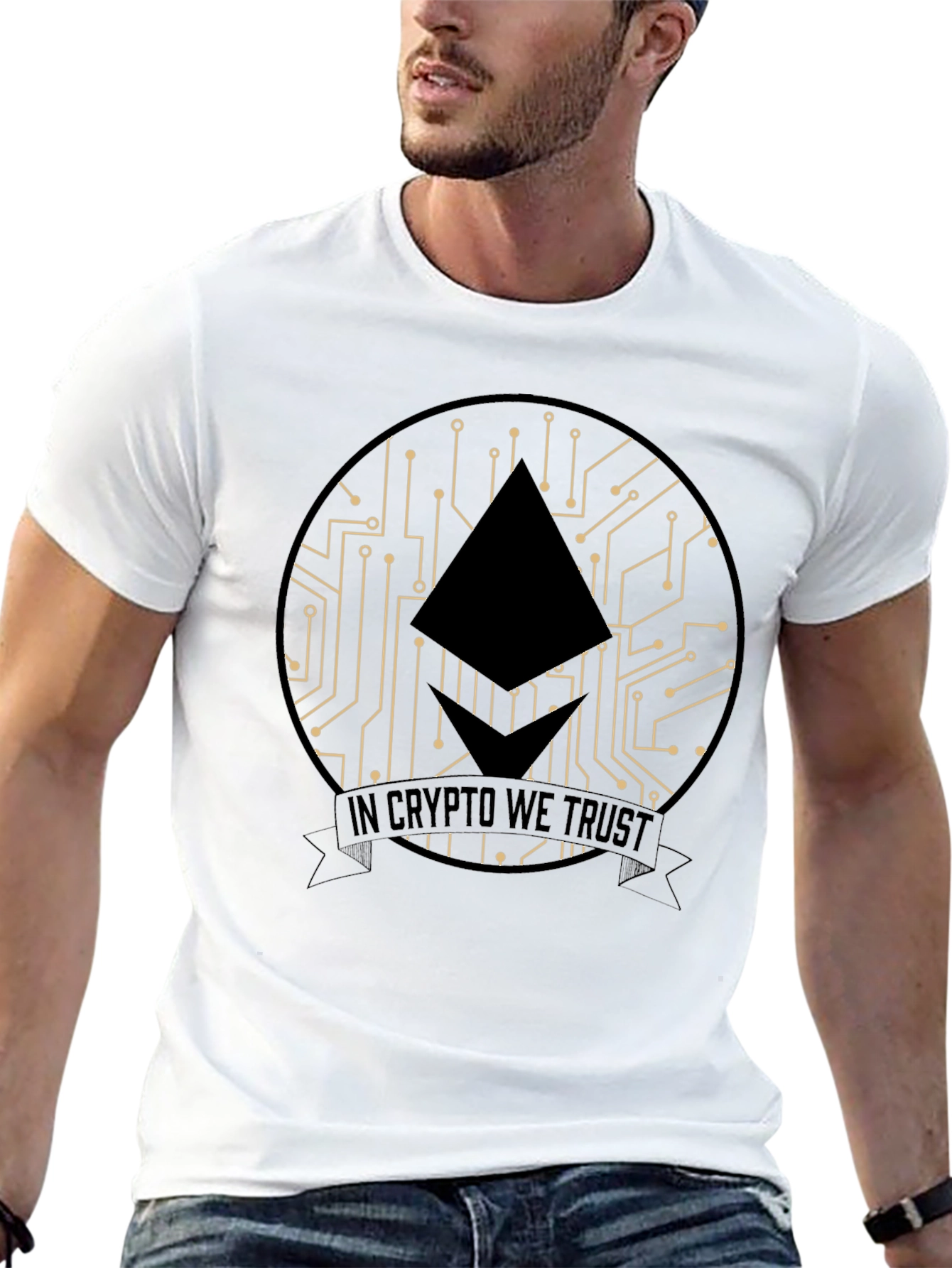 Crypto T-Shirt - In Crypto We Trust