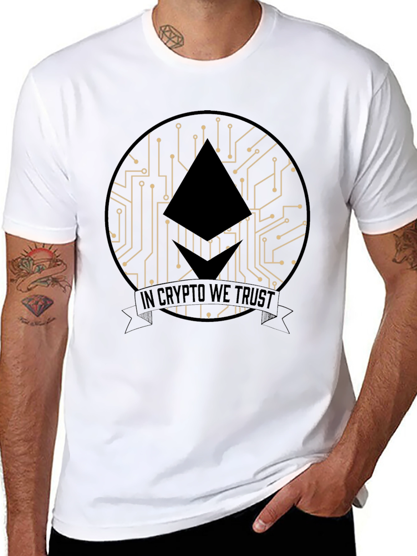 Crypto T-Shirt - In Crypto We Trust