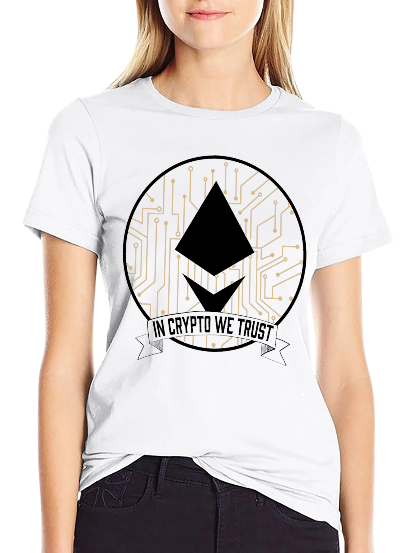 Crypto T-Shirt - In Crypto We Trust