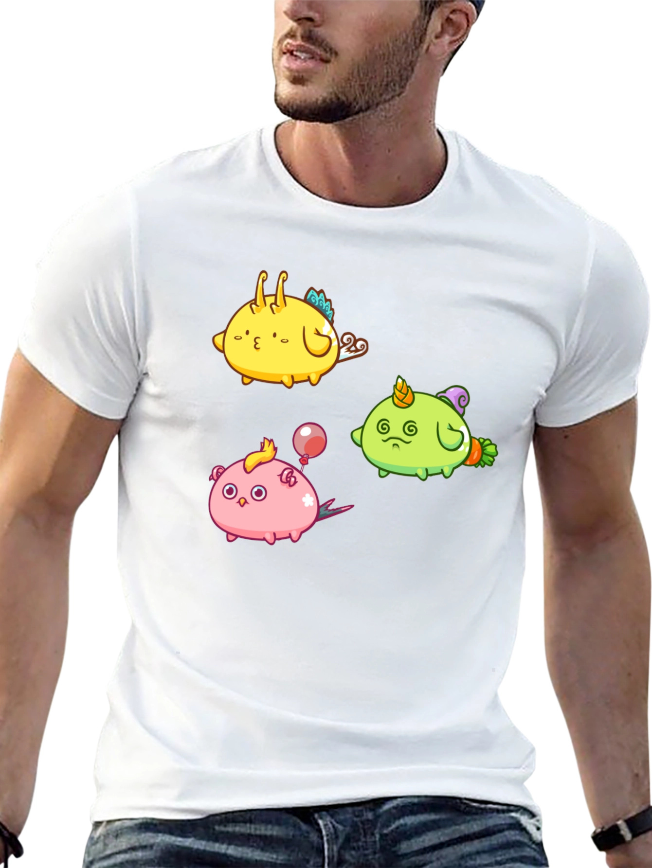 Axie Infinity T-Shirt - Cute Cartoon Monsters