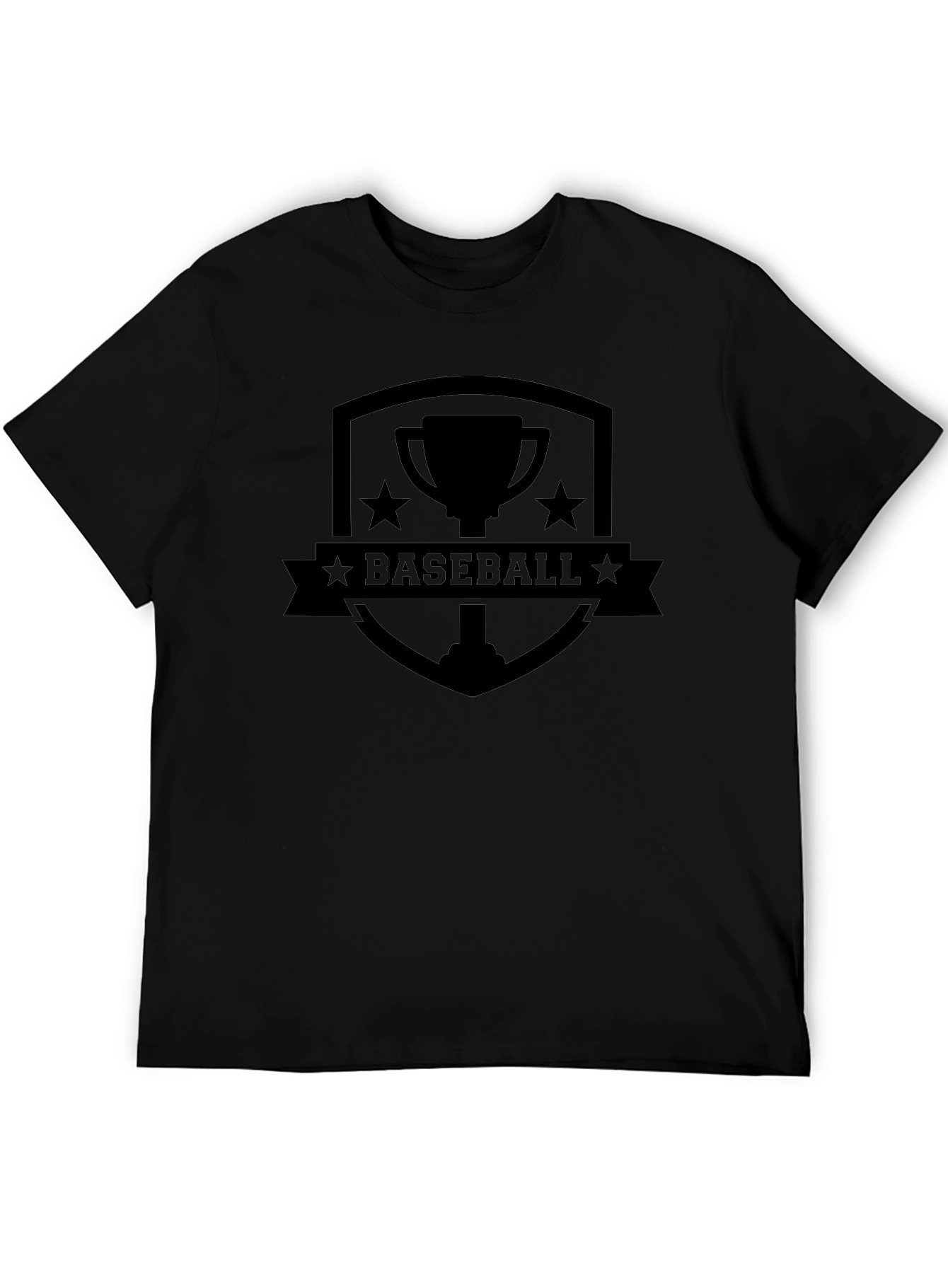 Baseball Trophy Graphic T-Shirt