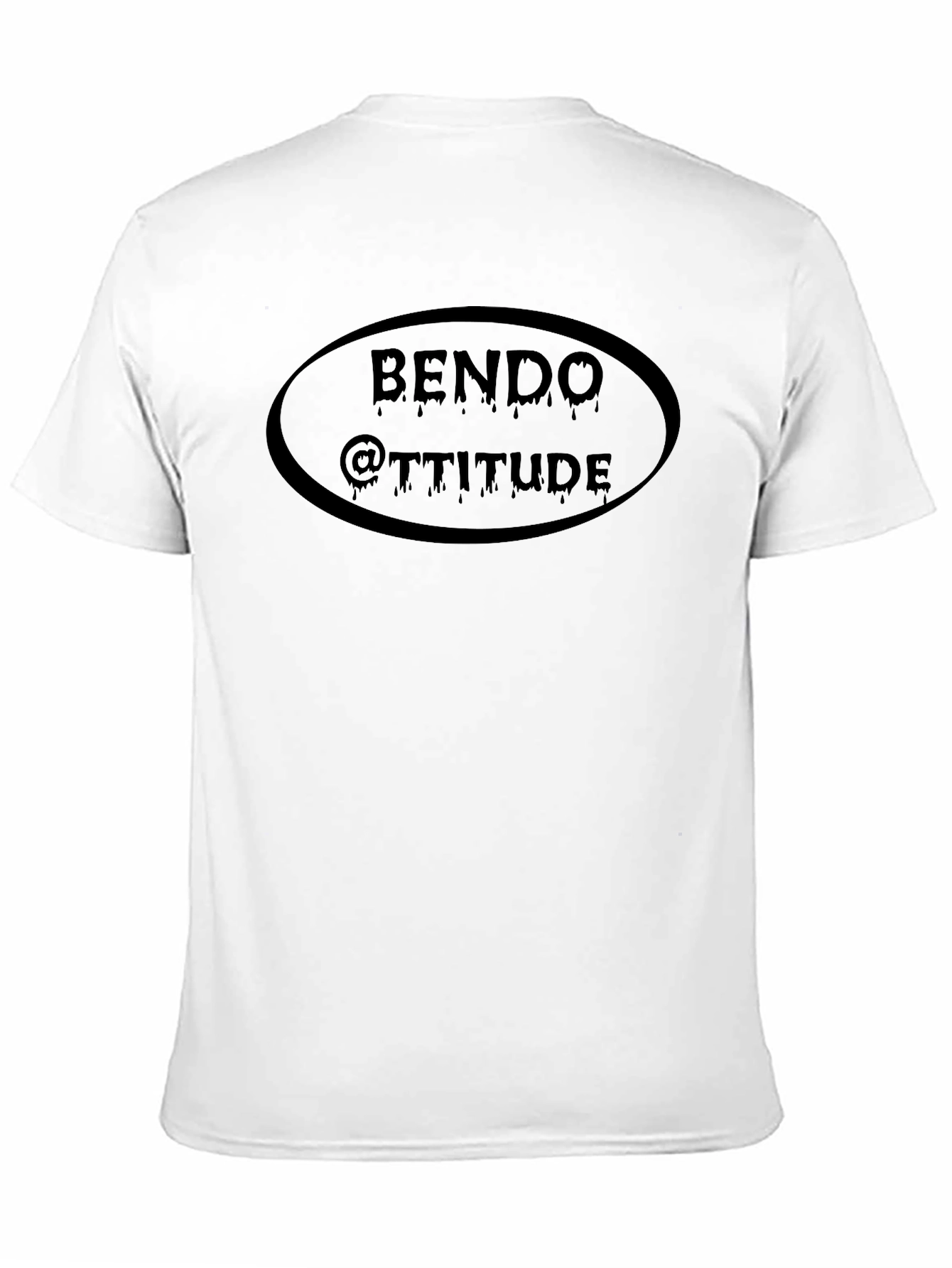 Bendo @ttitude Black Graphic Tee - Stylish Casual Wear