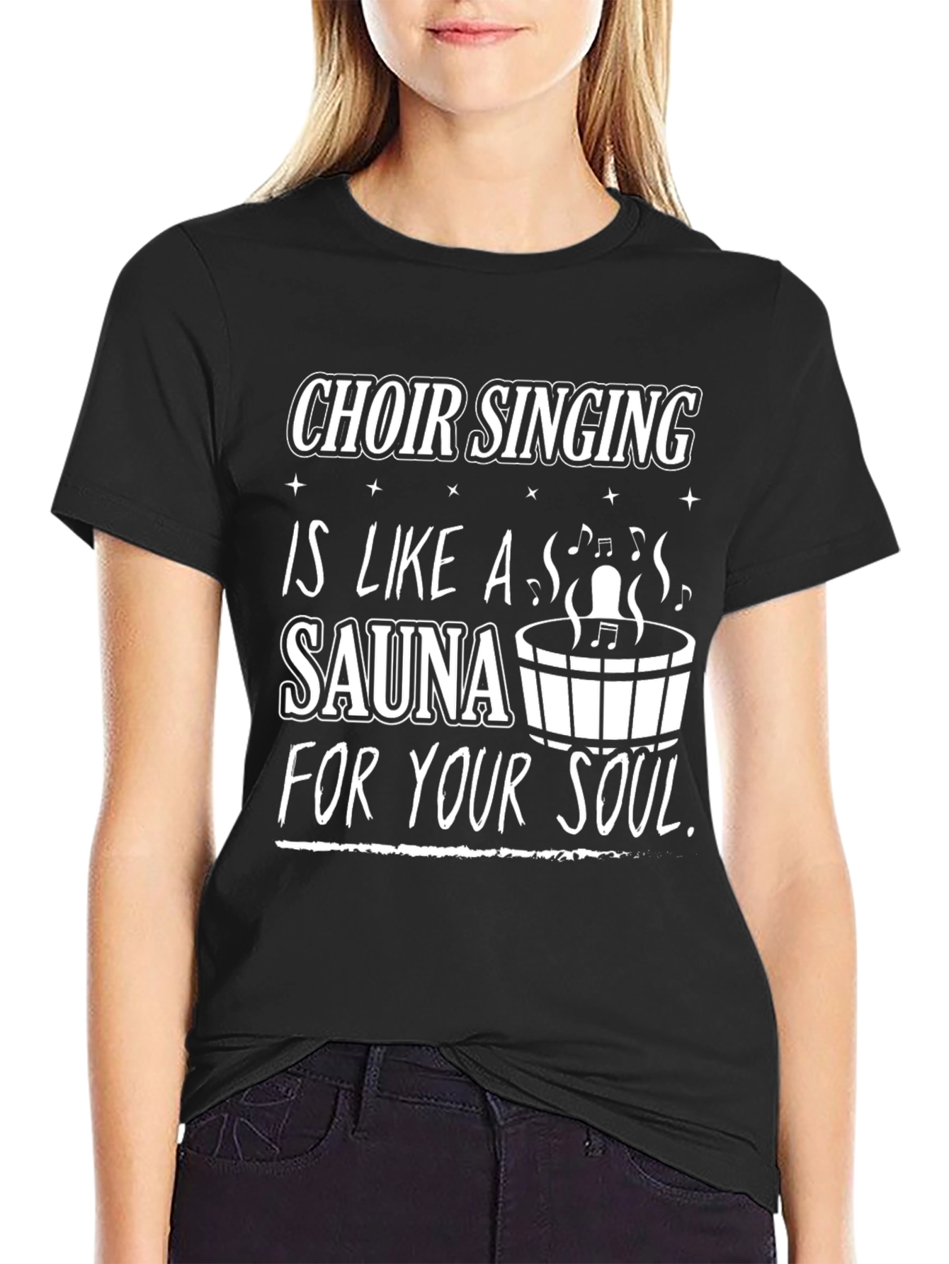 Choir Singing Sauna Soul T-Shirt