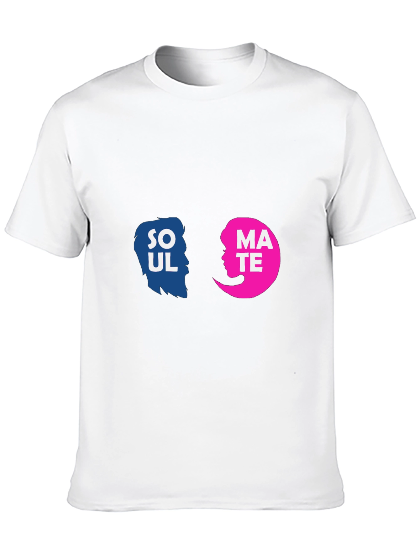 Soulmate Graphic Tee - Black Crew Neck