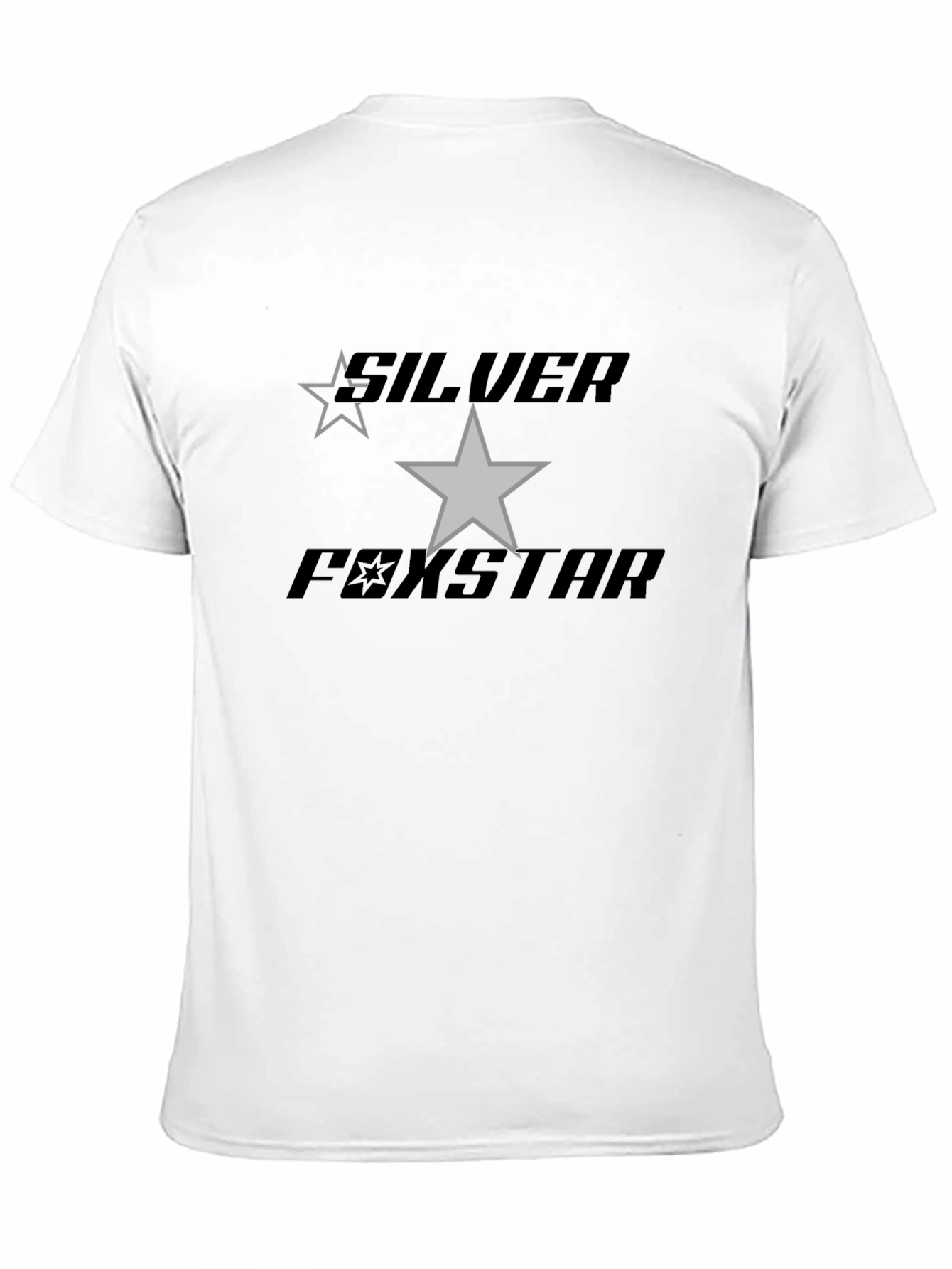 Silver Foxstar Graphic Tee
