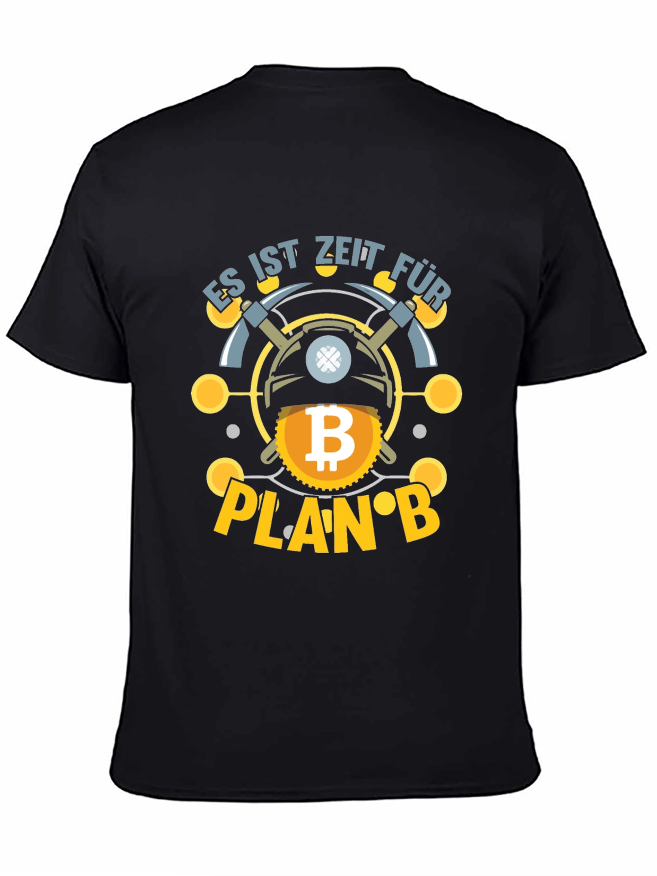 Bitcoin Plan B Graphic T-Shirt