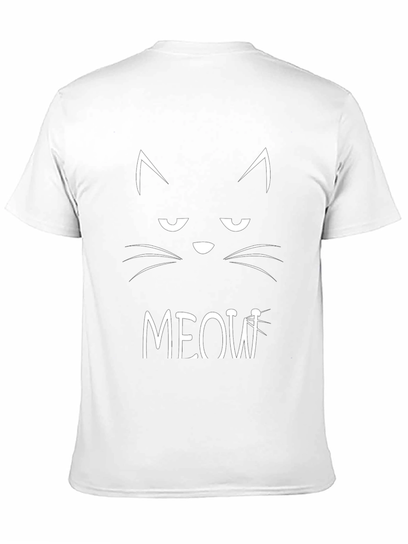 Grumpy Cat MEOW Black T-Shirt