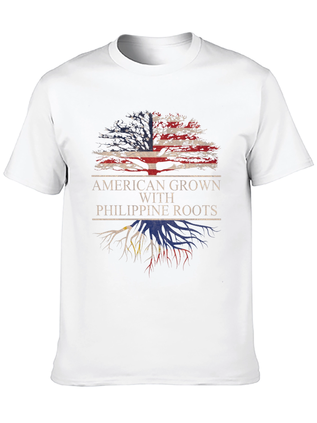American Grown Philippine Roots T-Shirt