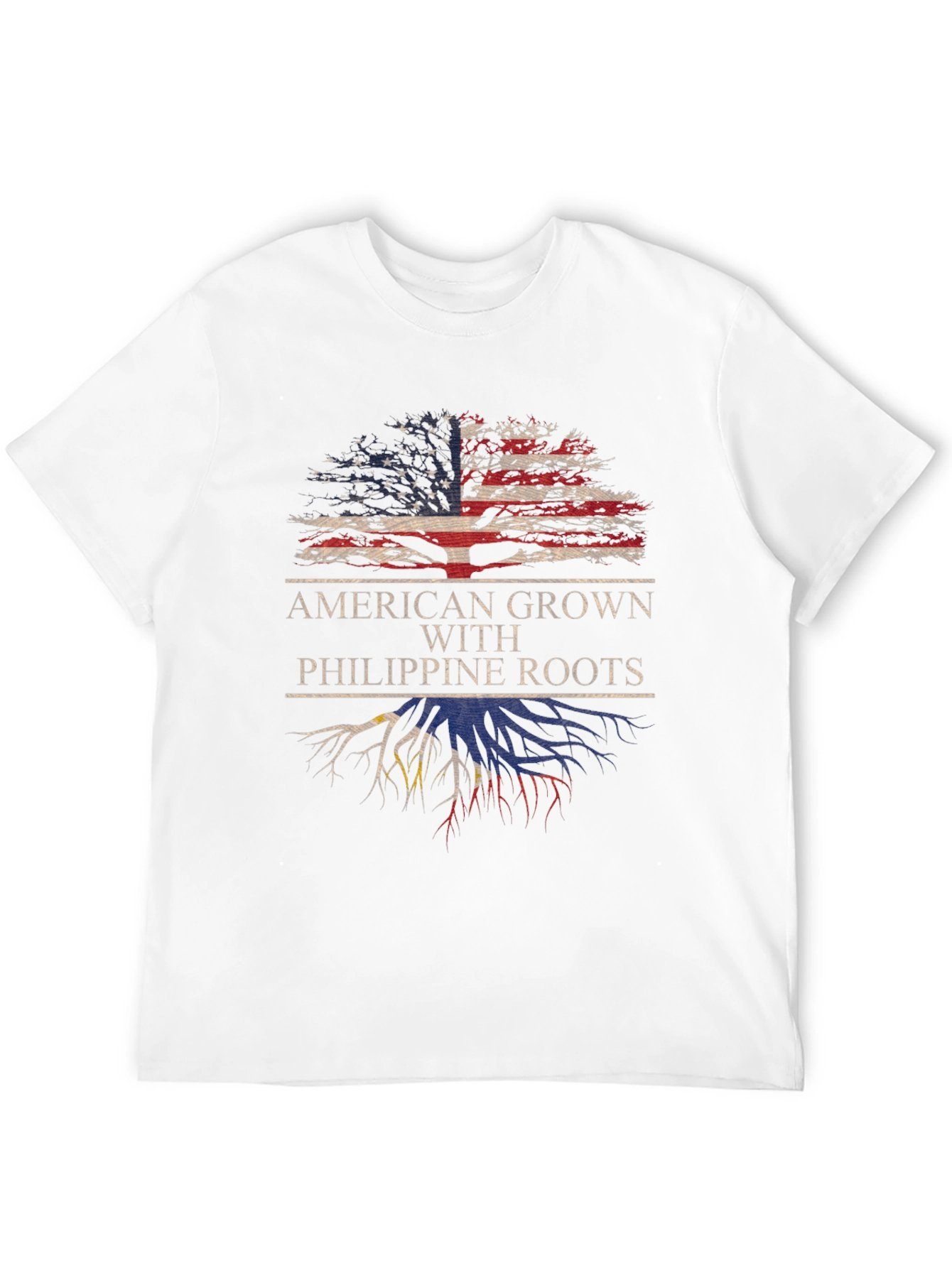 American Grown Philippine Roots T-Shirt