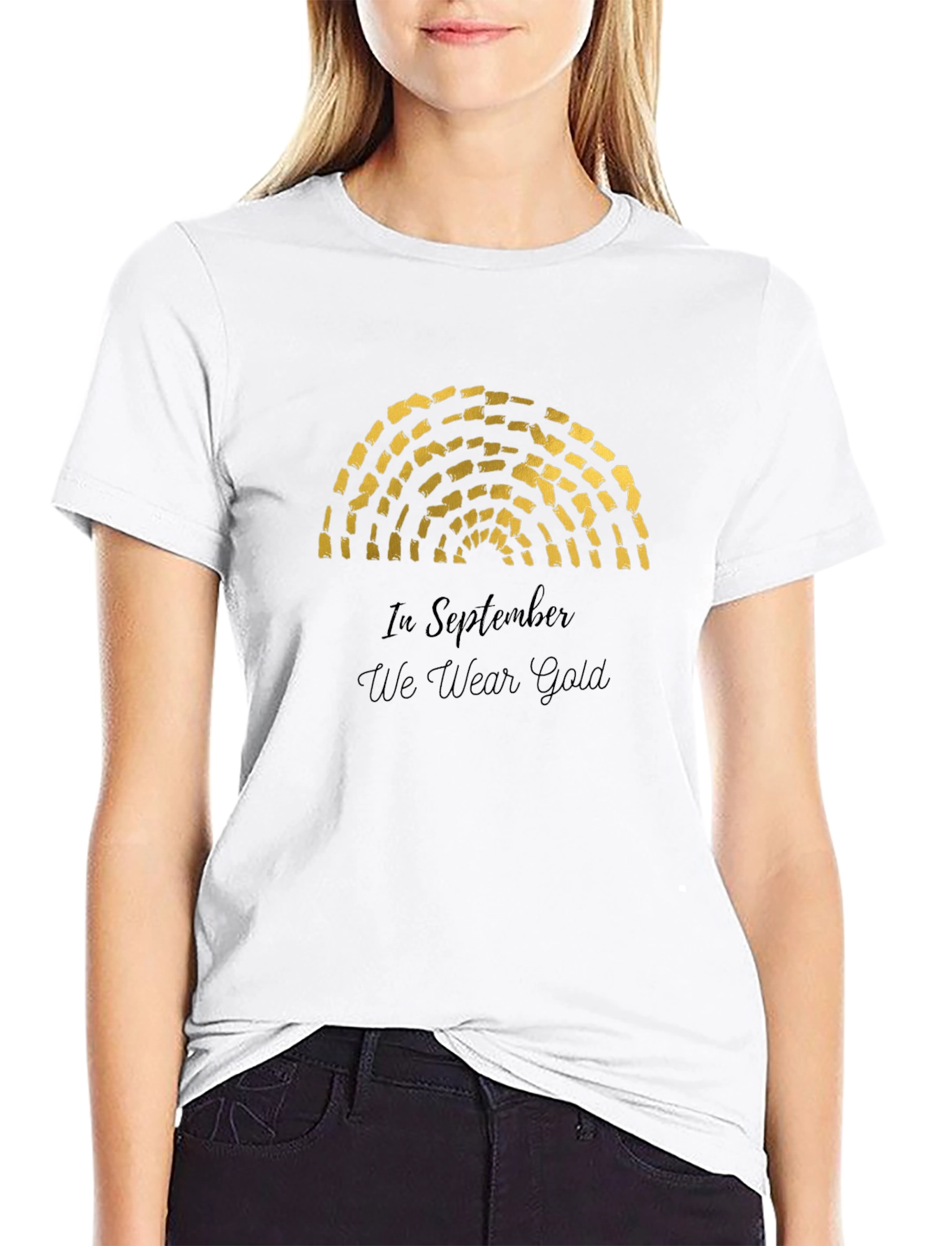 September Gold Awareness T-Shirt