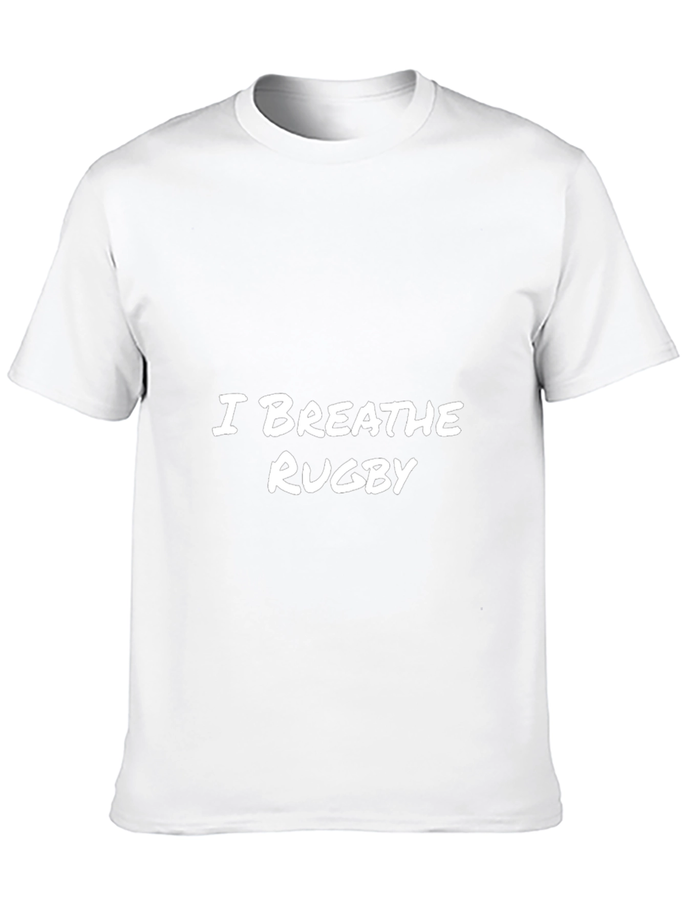 I Breathe Rugby Black T-Shirt