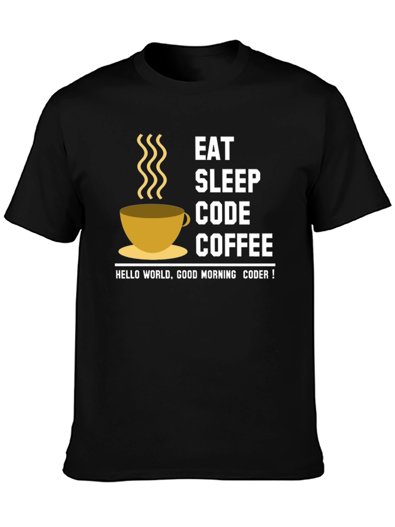 Eat Sleep Code Coffee T-Shirt