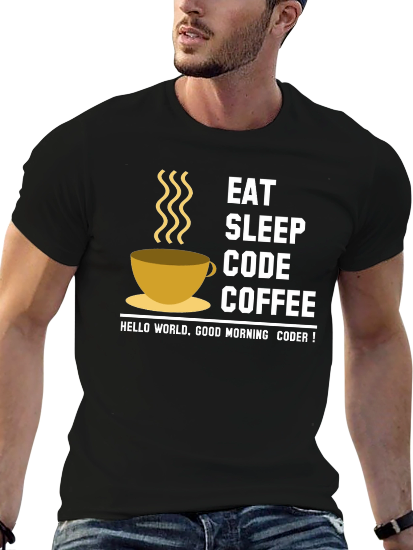Eat Sleep Code Coffee T-Shirt