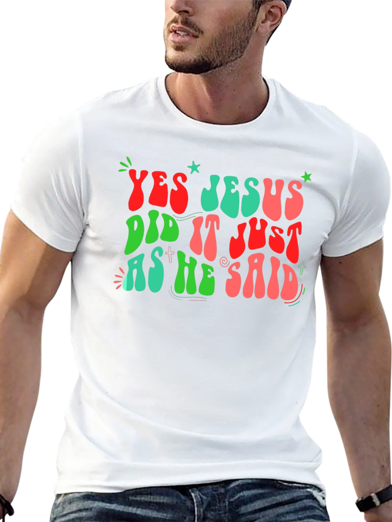 Yes Jesus Did It T-Shirt