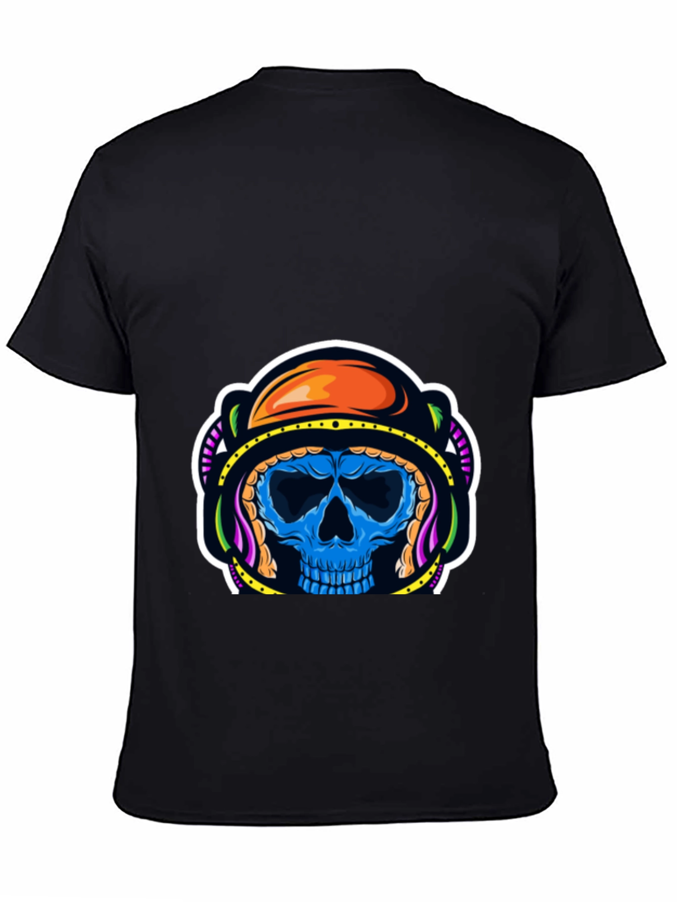 Astronaut Skull Graphic T-Shirt