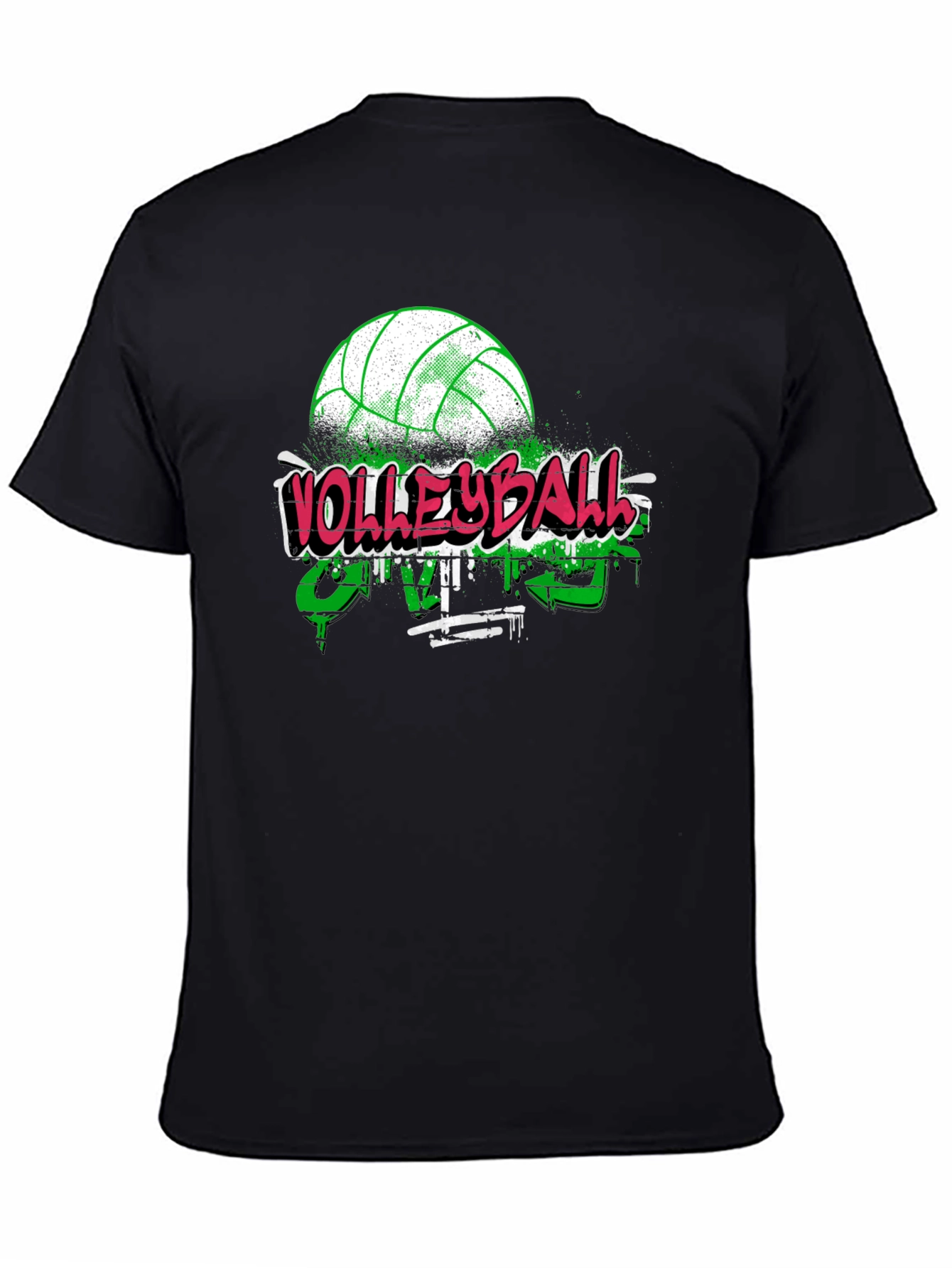 Volleyball Graffiti Style T-Shirt