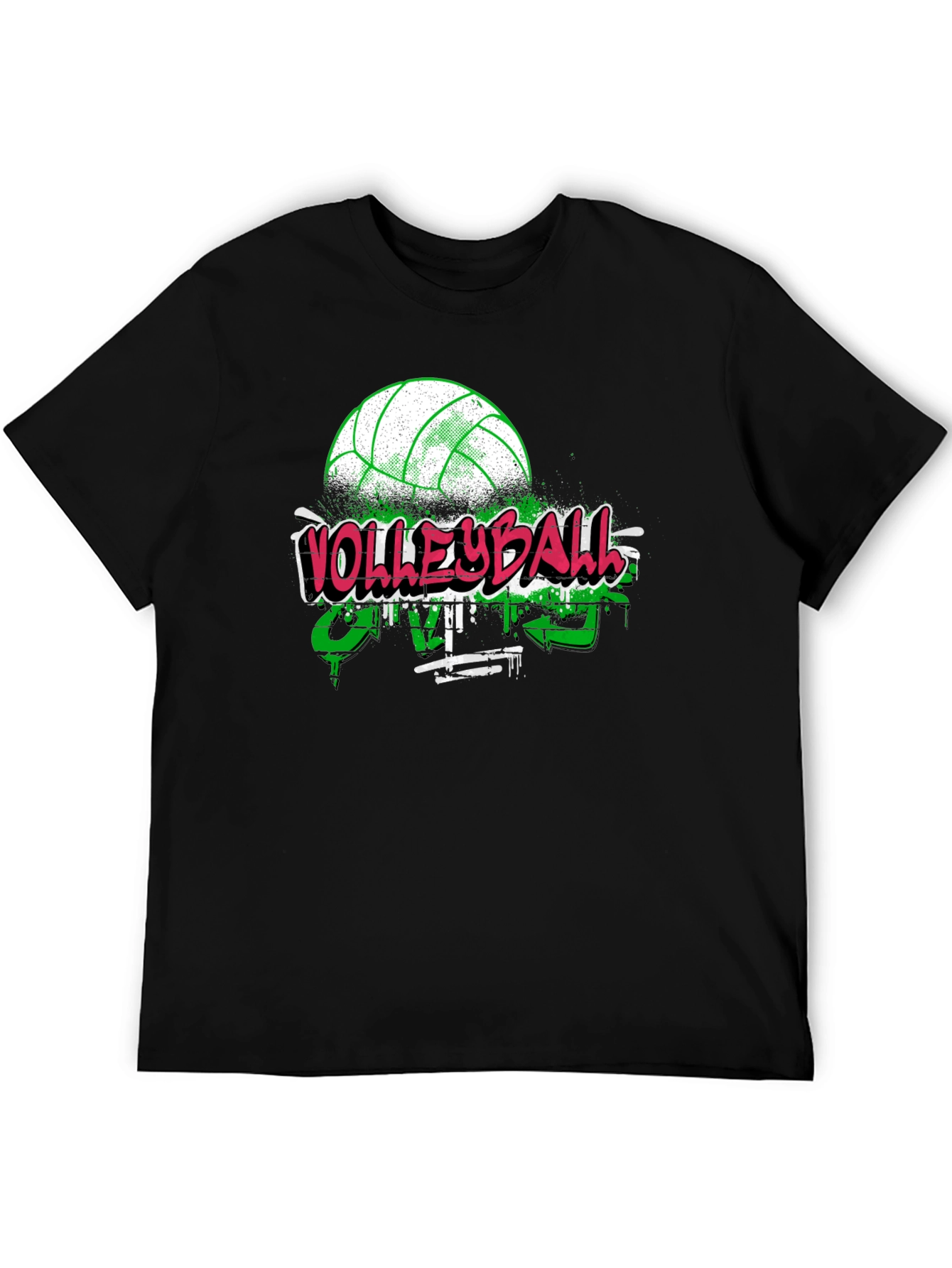 Volleyball Graffiti Style T-Shirt