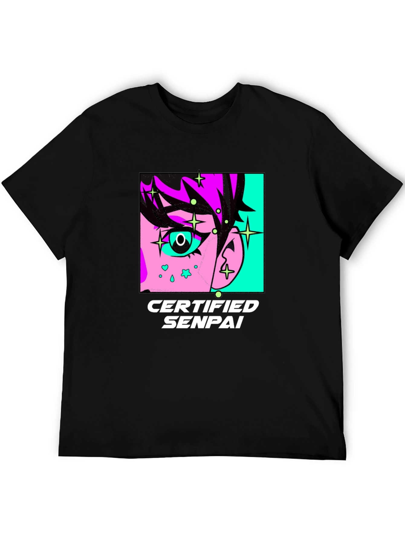 Certified Senpai Anime Graphic Tee