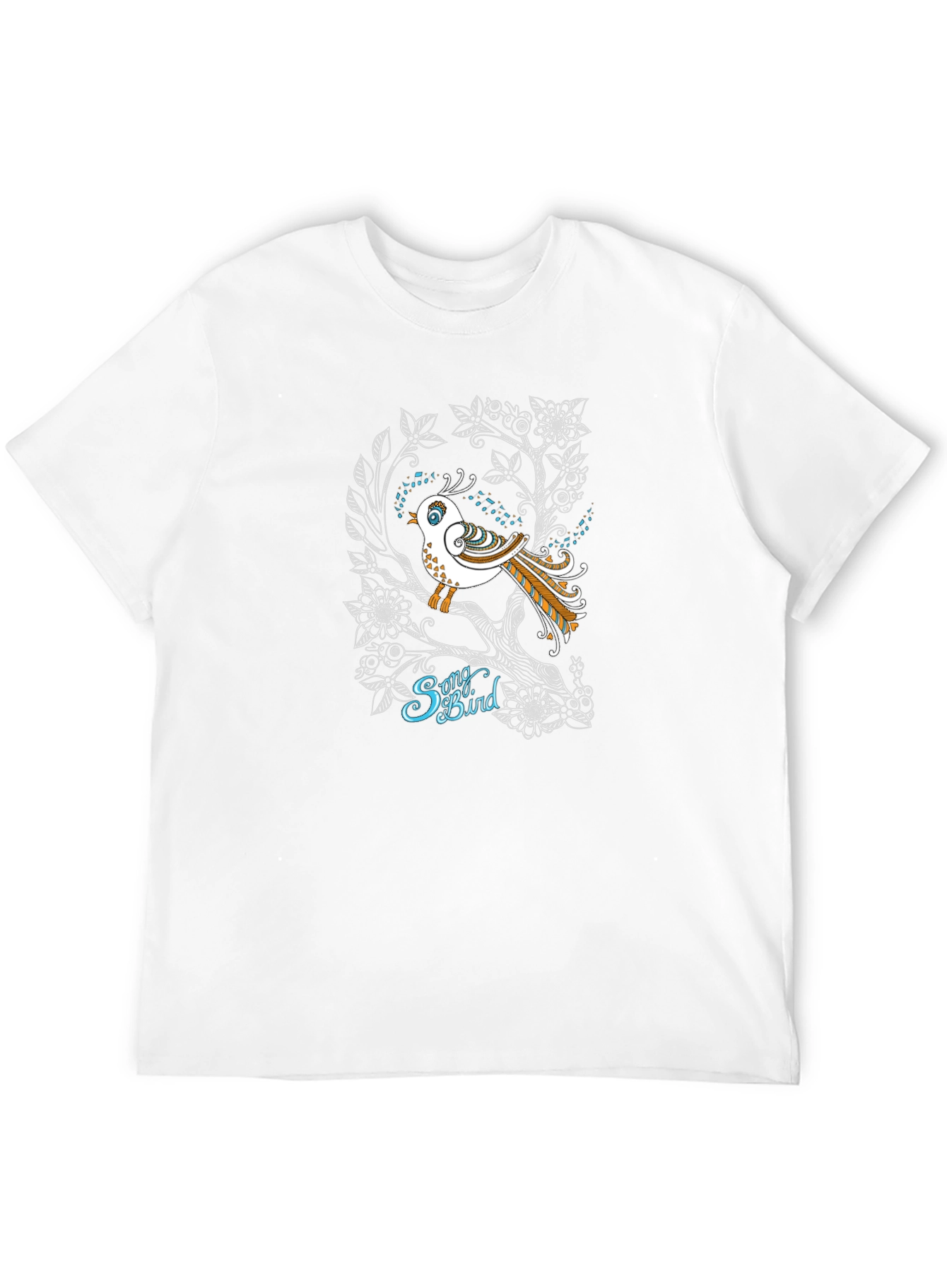 Songbird Graphic Tee - Unique Nature Design T-Shirt
