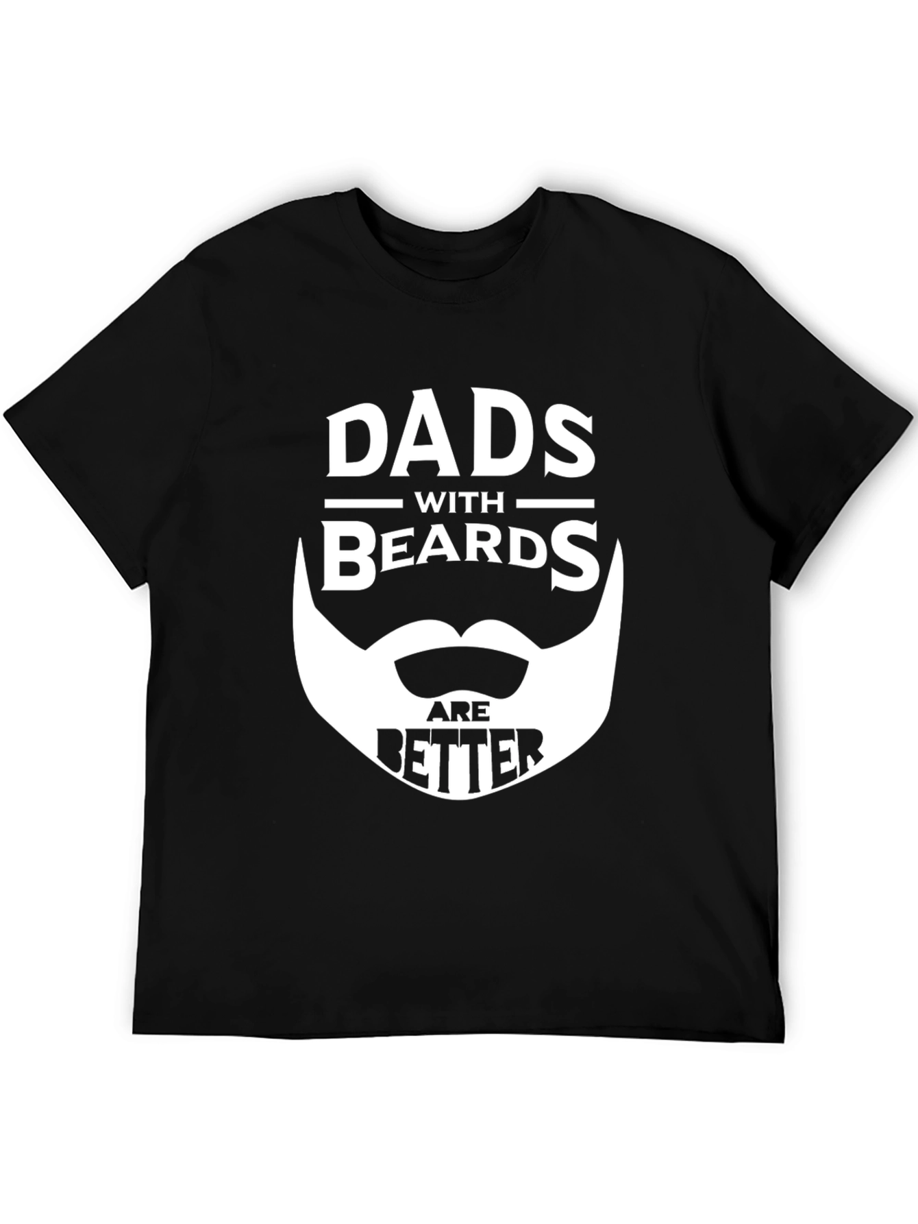 Dads With Beards T-Shirt Funny Mens Graphic Tee