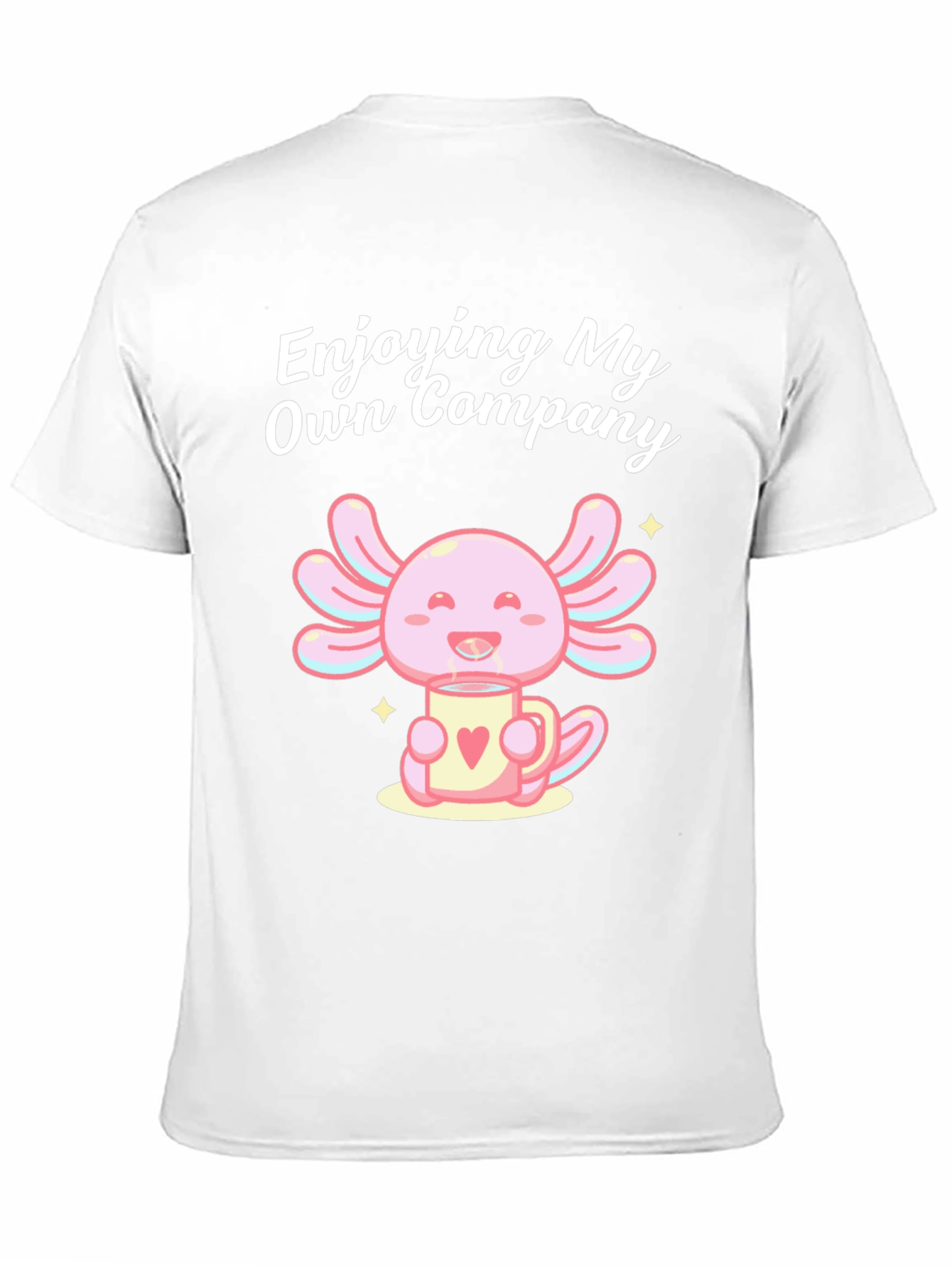 Enjoying My Own Company Axolotl T-Shirt
