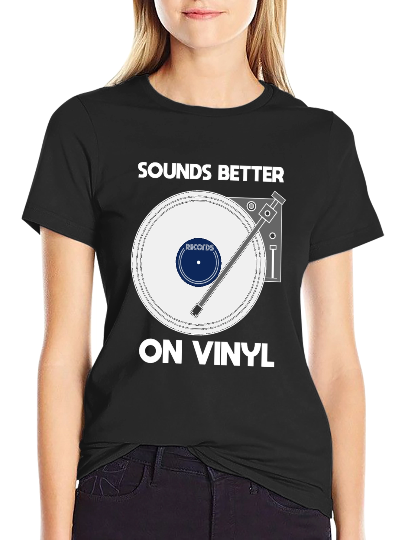 Sounds Better On Vinyl T-Shirt Music Lover Tee