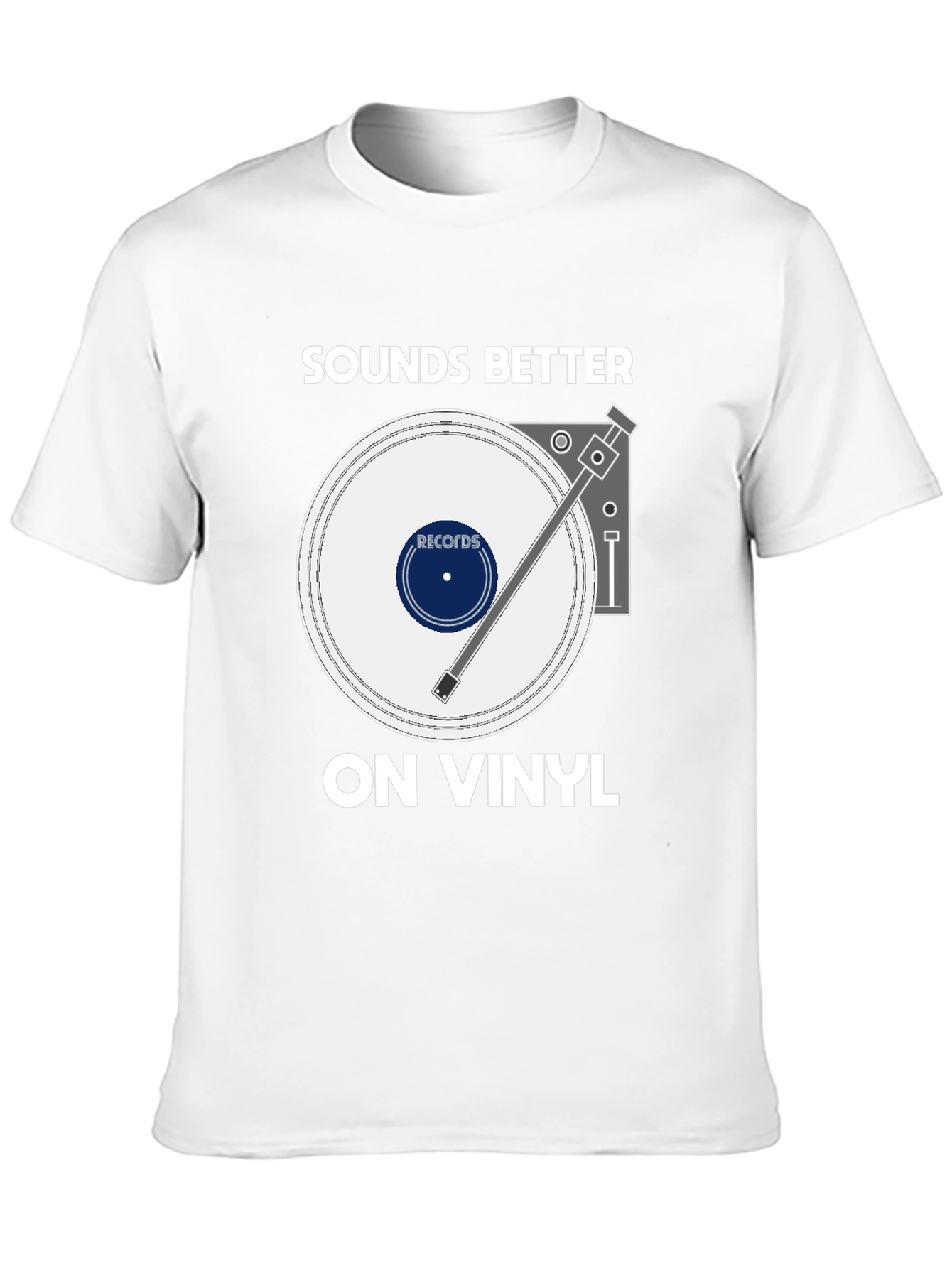 Sounds Better On Vinyl T-Shirt Music Lover Tee