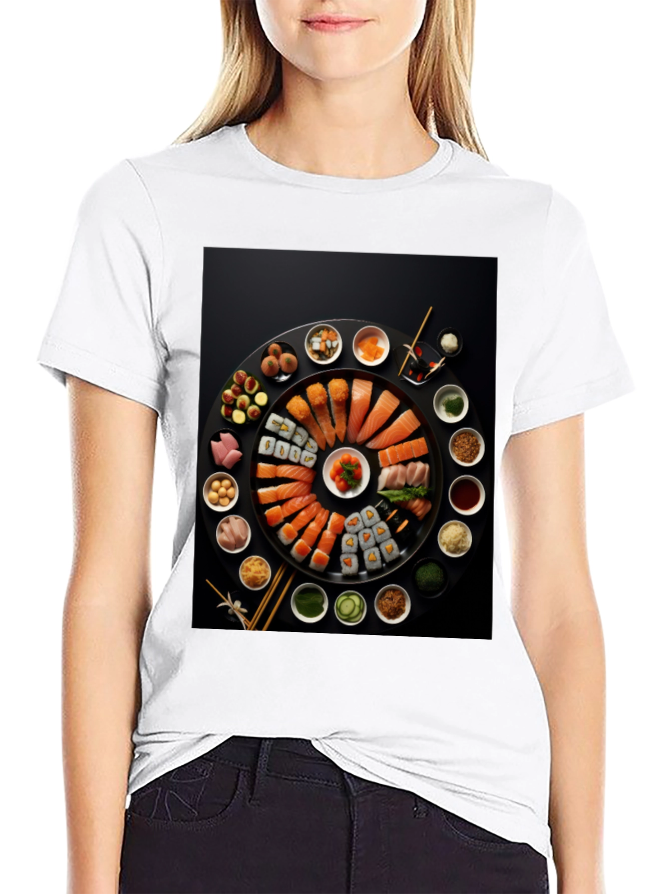 Sushi Lovers T-Shirt - Foodie Fashion