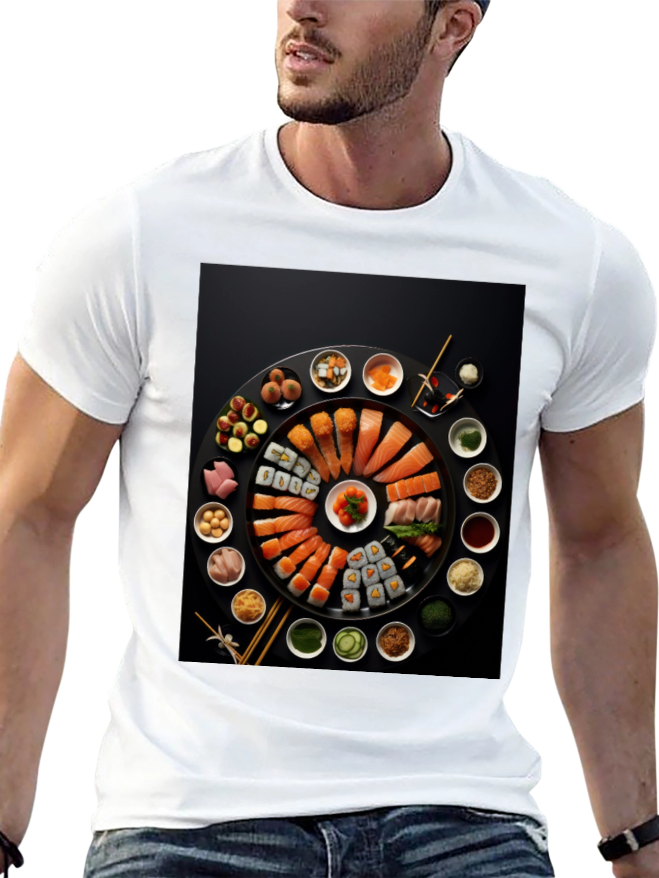 Sushi Lovers T-Shirt - Foodie Fashion