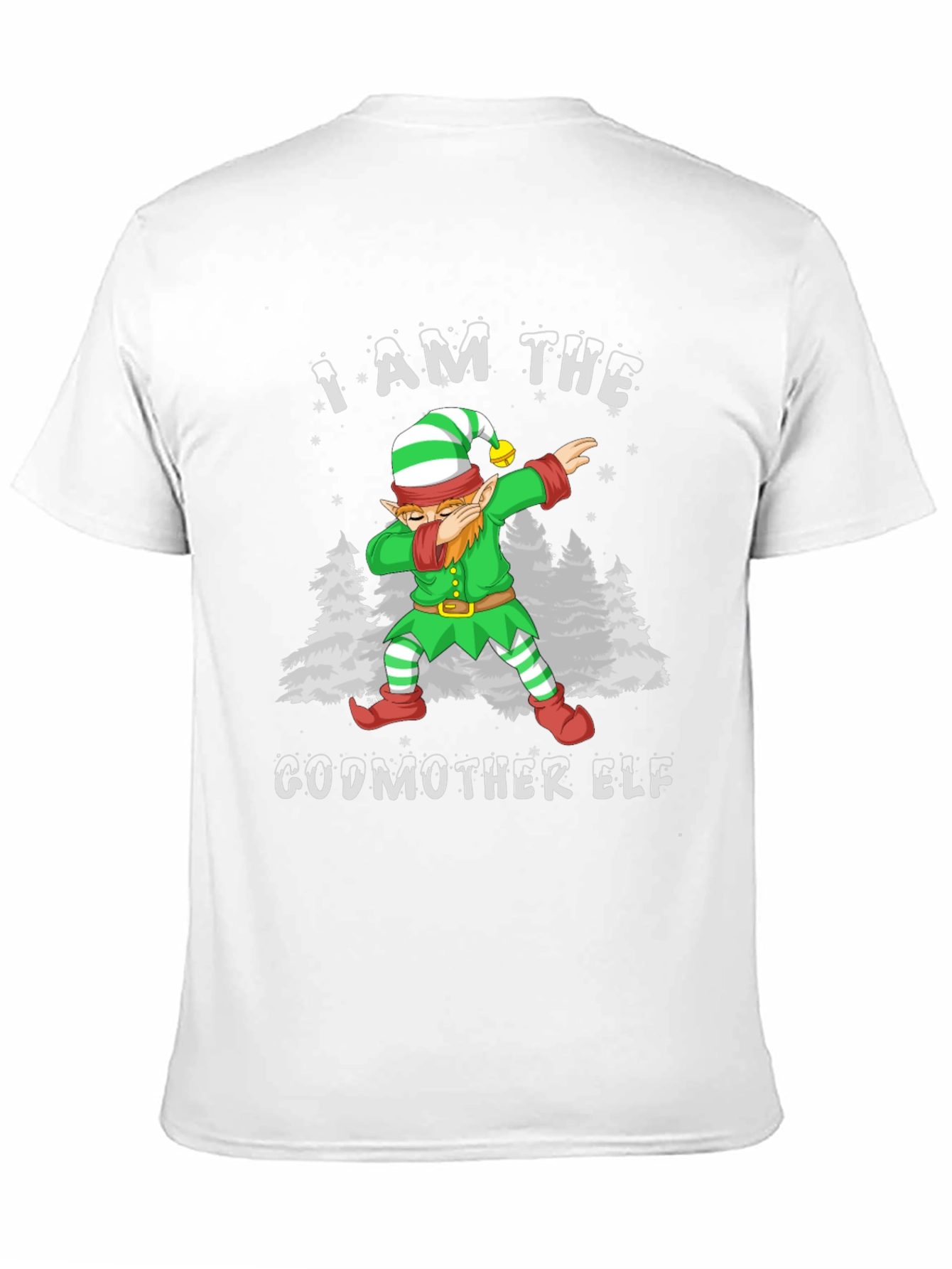 I AM THE GODMOTHER ELF T-Shirt Christmas